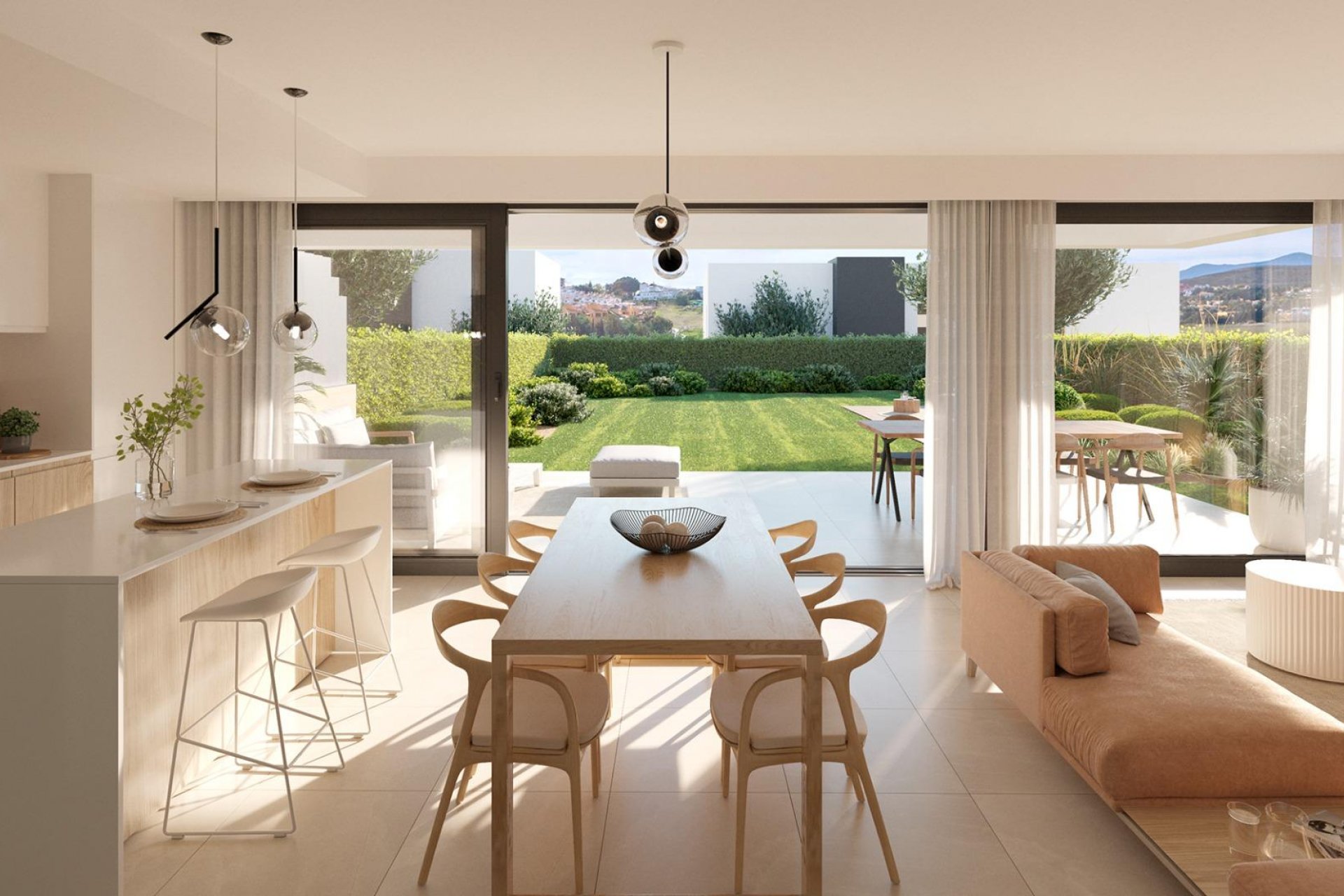 Nieuwbouw  - Geschakelde woning -
Estepona - Atalaya Golf