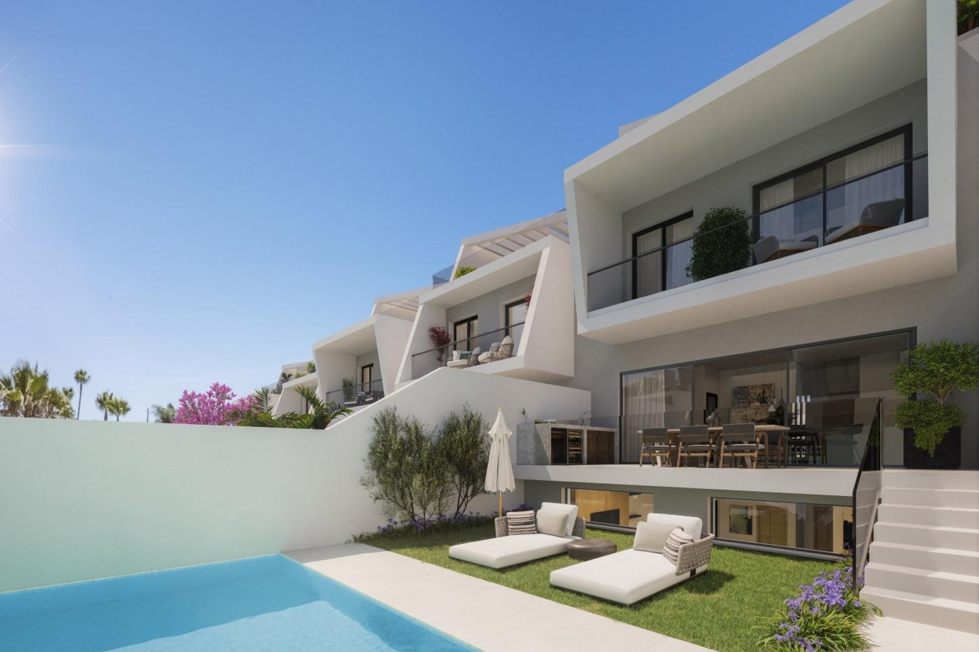 Nieuwbouw - Geschakelde woning -
Estepona - Los Flamingos