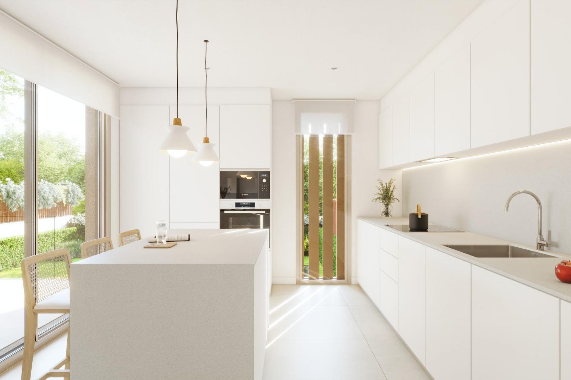 Nieuwbouw  - Geschakelde woning -
Godella - Campolivar