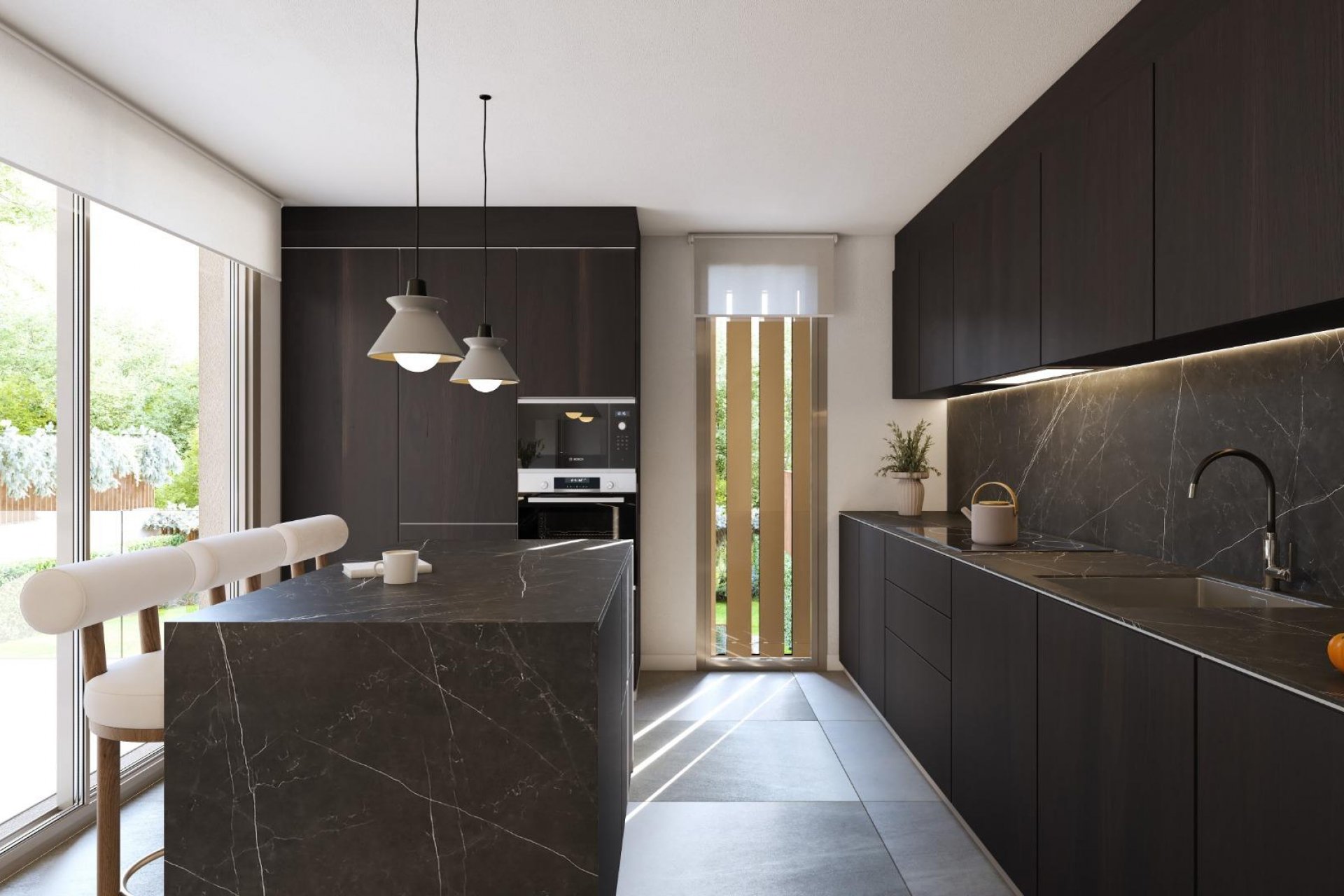 Nieuwbouw  - Geschakelde woning -
Godella - Campolivar