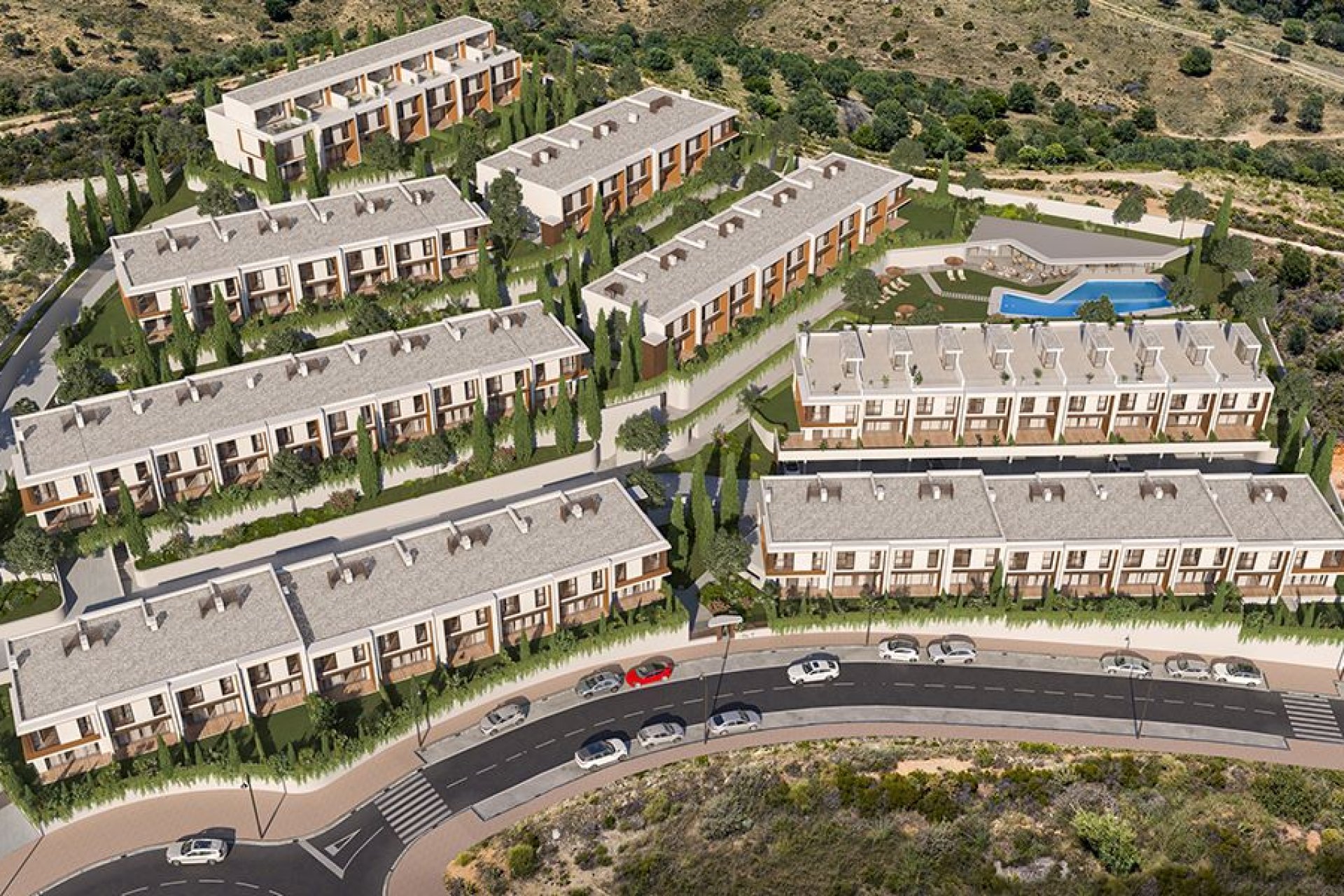 Nieuwbouw - Geschakelde woning -
La Cala de Mijas