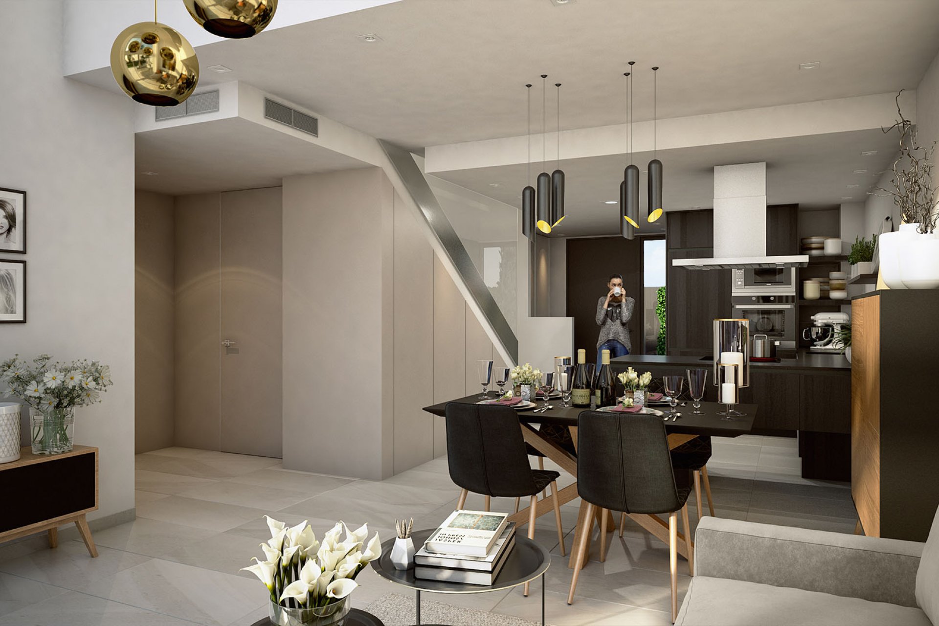 Nieuwbouw - Geschakelde woning -
La Finca Golf