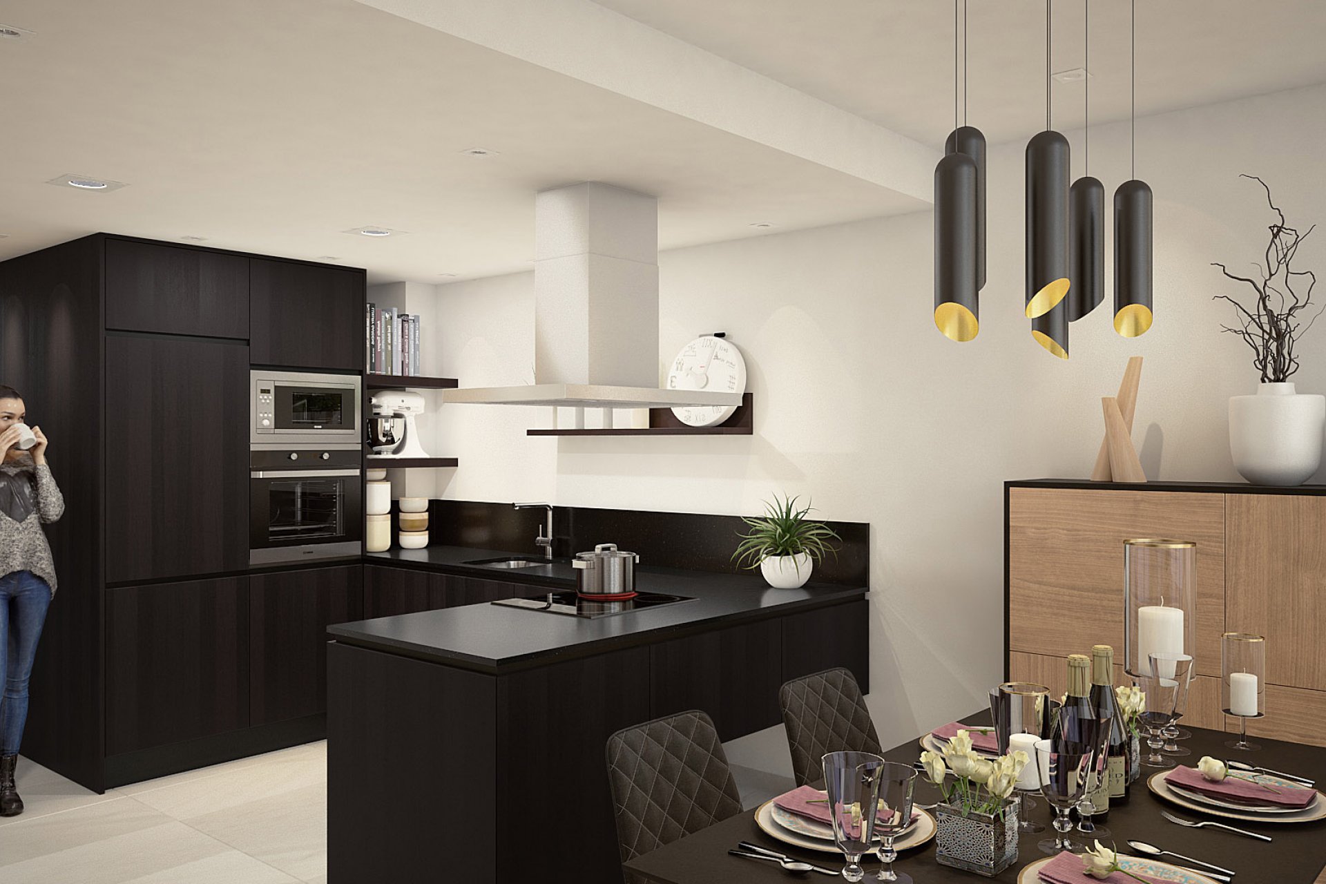 Nieuwbouw  - Geschakelde woning -
La Finca Golf