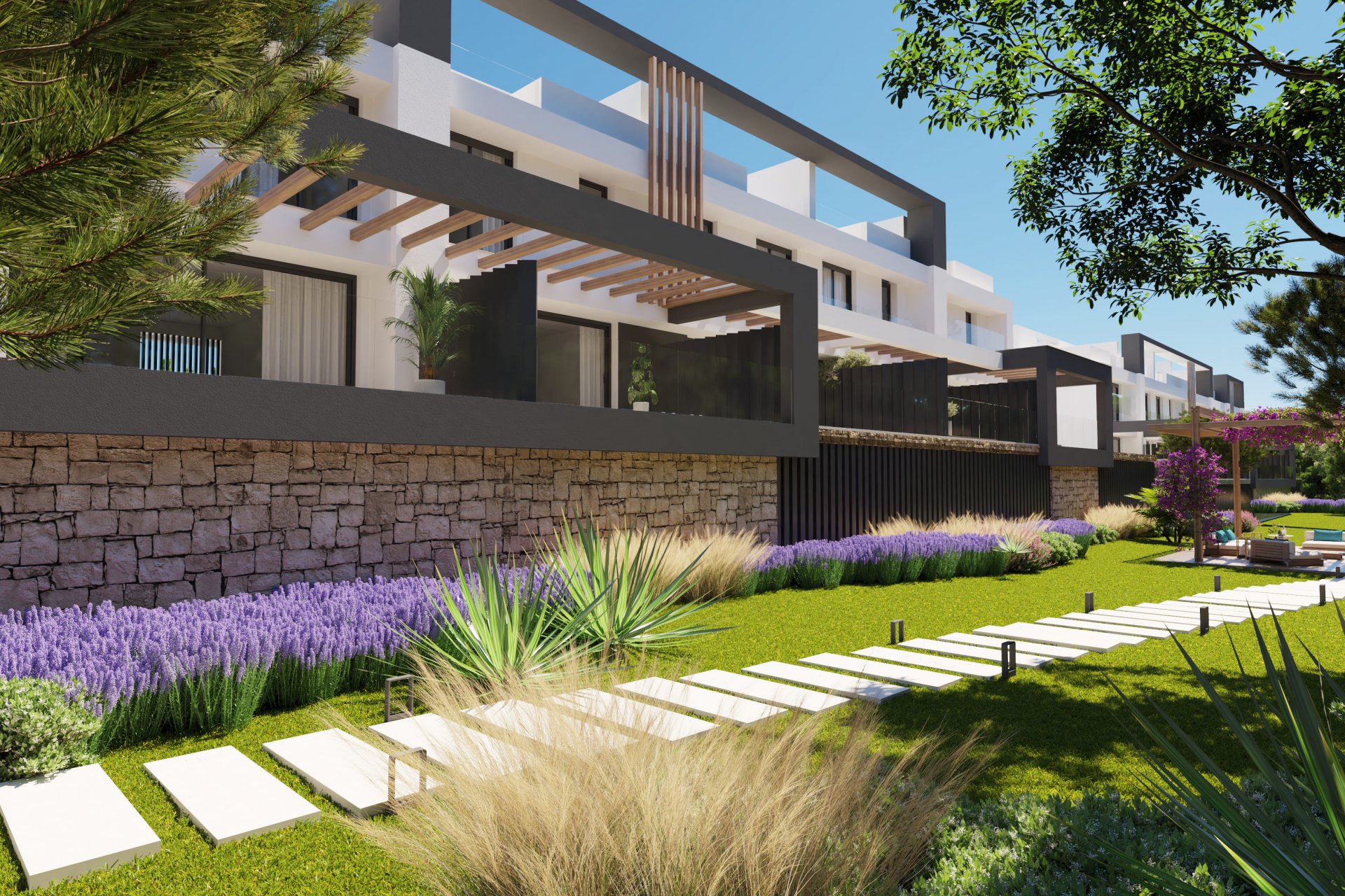 Nieuwbouw  - Geschakelde woning -
Las Lagunas de Mijas