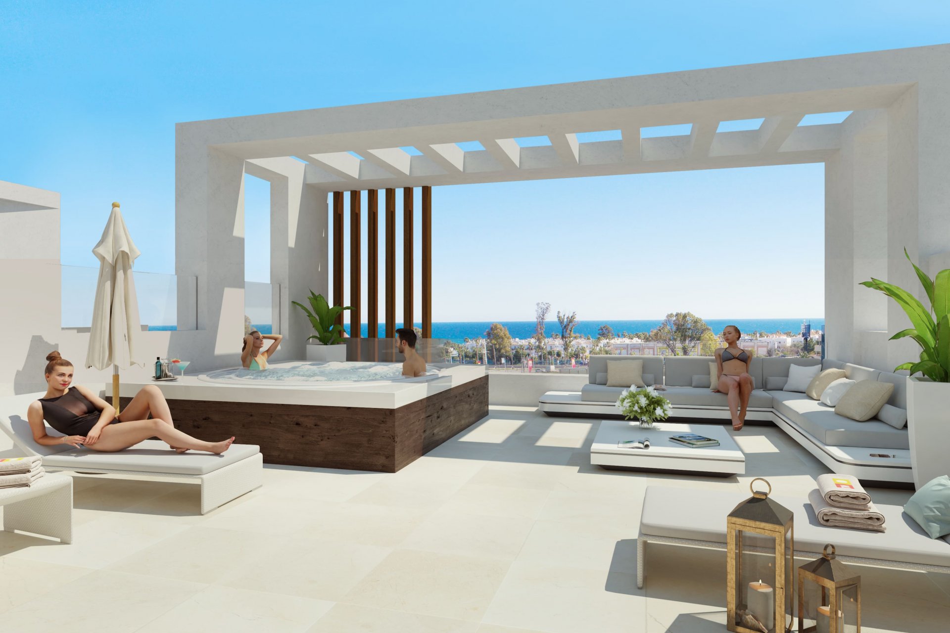 Nieuwbouw  - Geschakelde woning -
Las Lagunas de Mijas