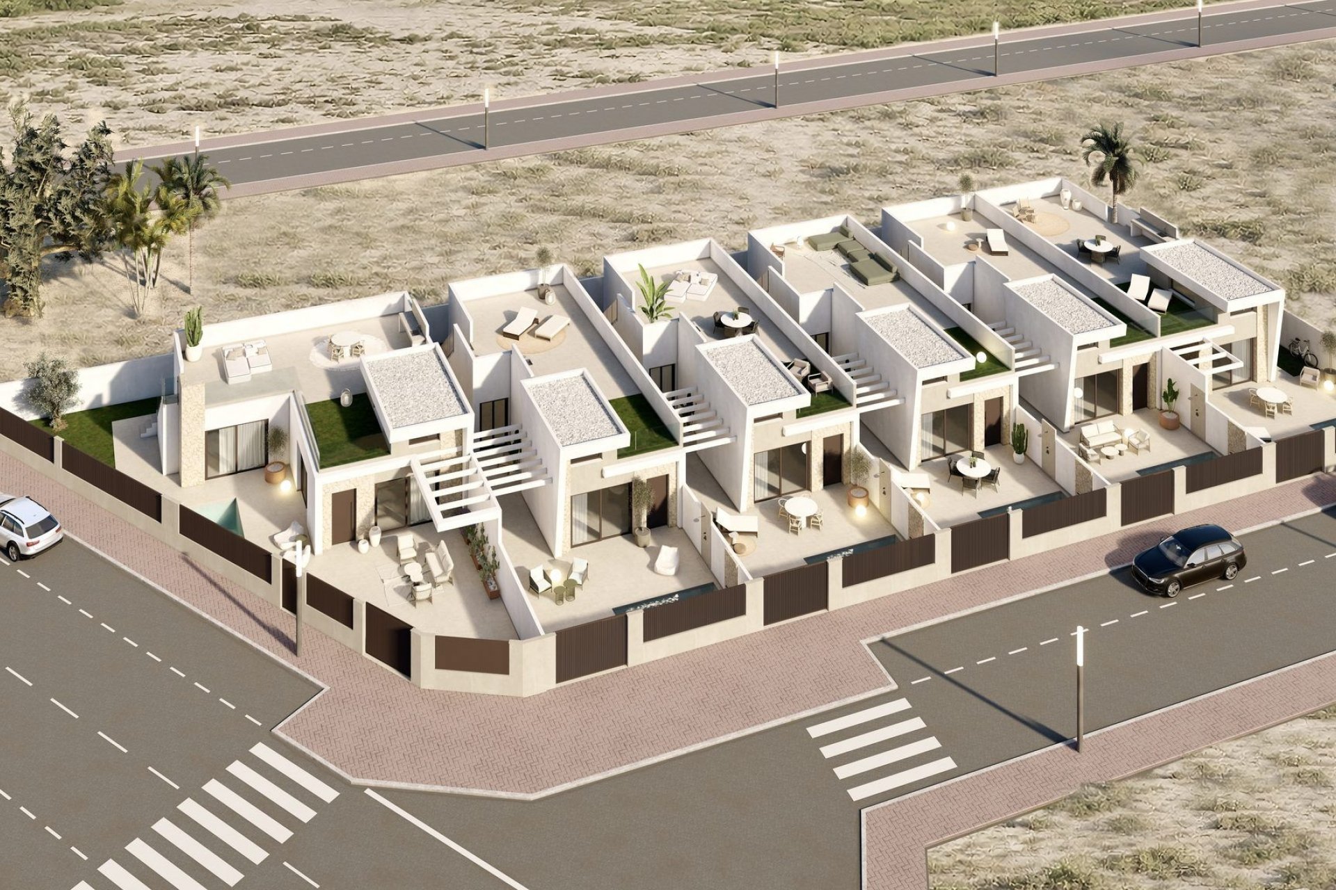 Nieuwbouw  - Geschakelde woning -
Los Alcázares