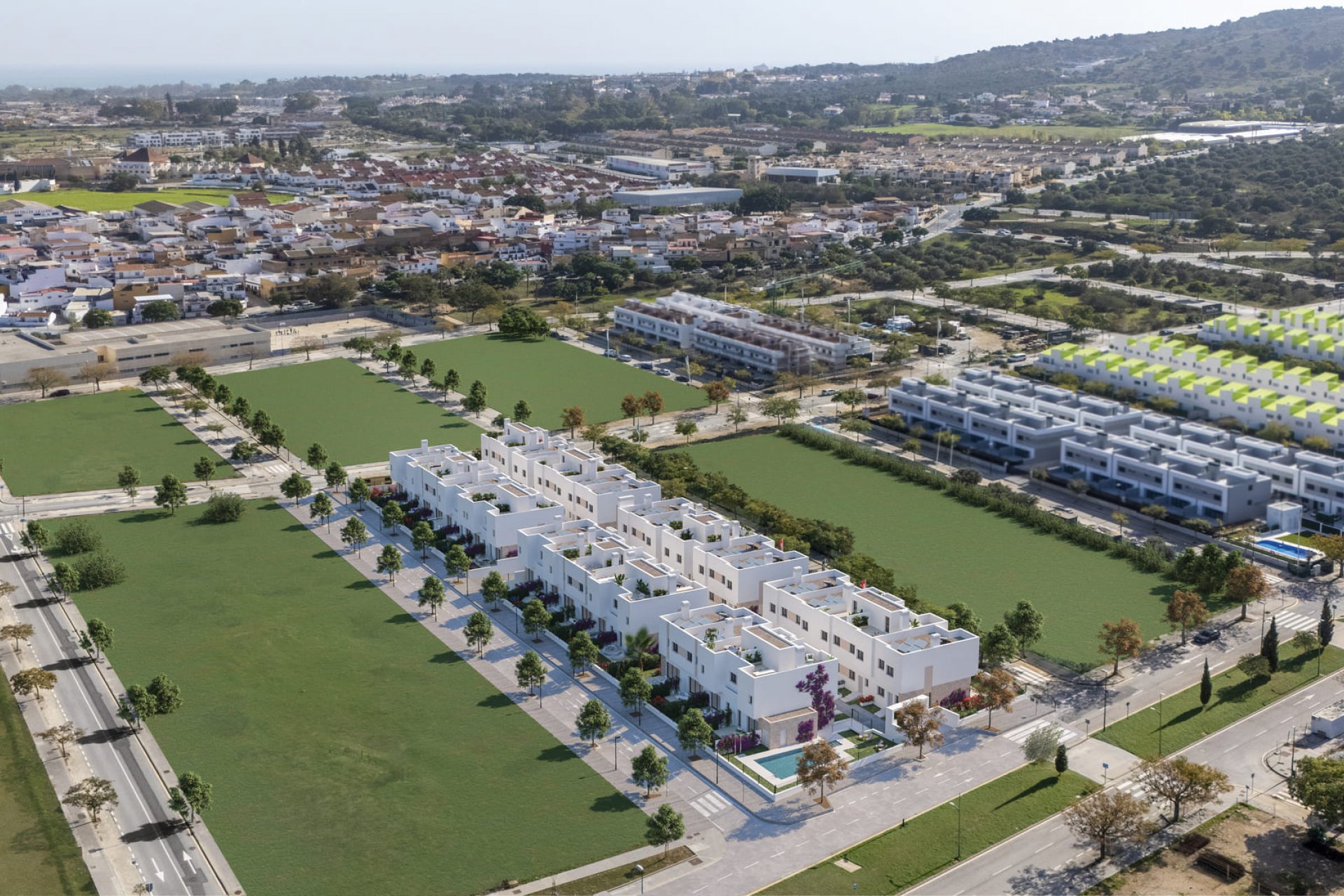 Nieuwbouw  - Geschakelde woning -
Málaga