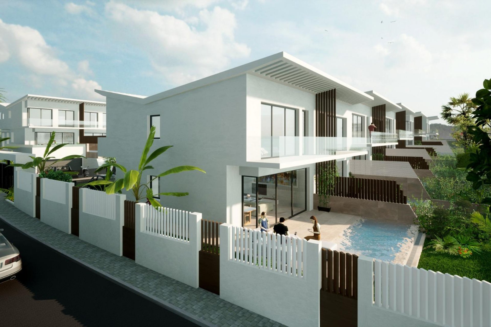 Nieuwbouw  - Geschakelde woning -
Mijas - Calanova
