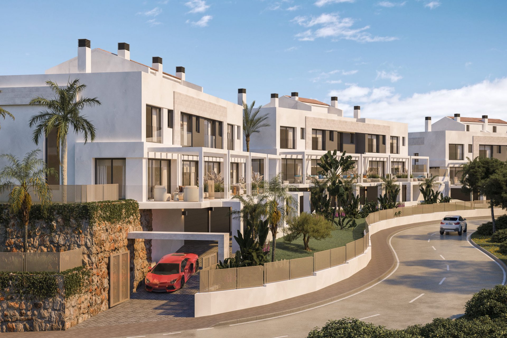 Nieuwbouw  - Geschakelde woning -
Mijas