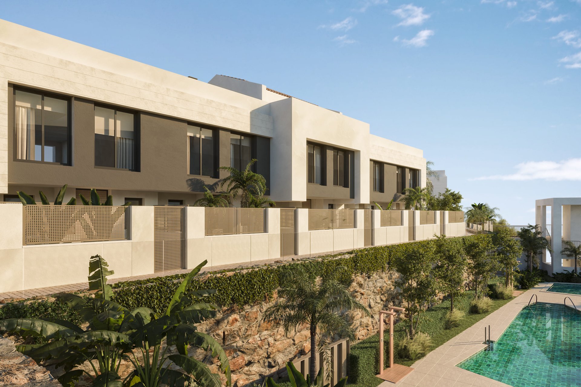 Nieuwbouw  - Geschakelde woning -
Mijas