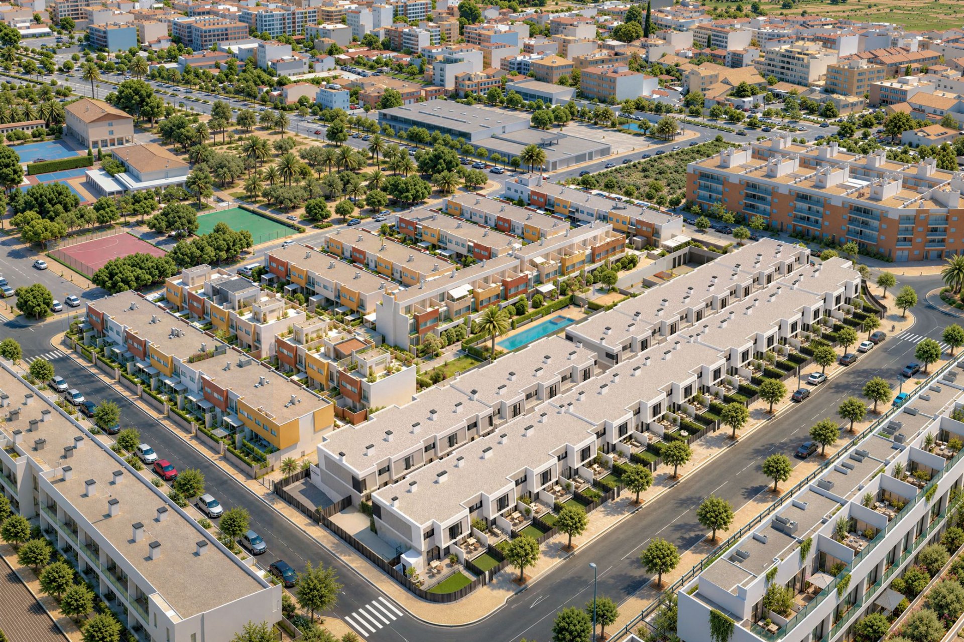 Nieuwbouw  - Geschakelde woning -
Mutxamel