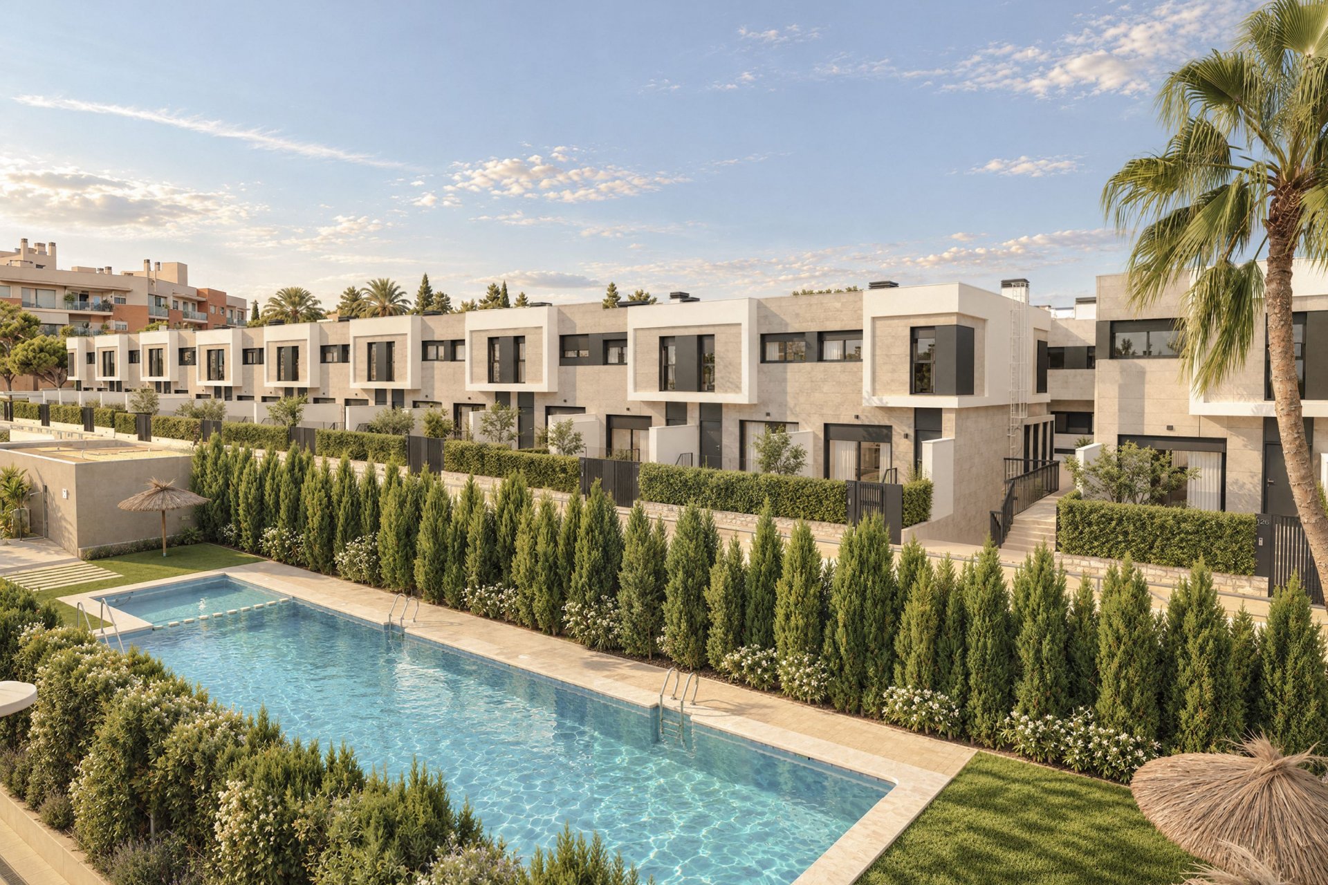 Nieuwbouw  - Geschakelde woning -
Mutxamel