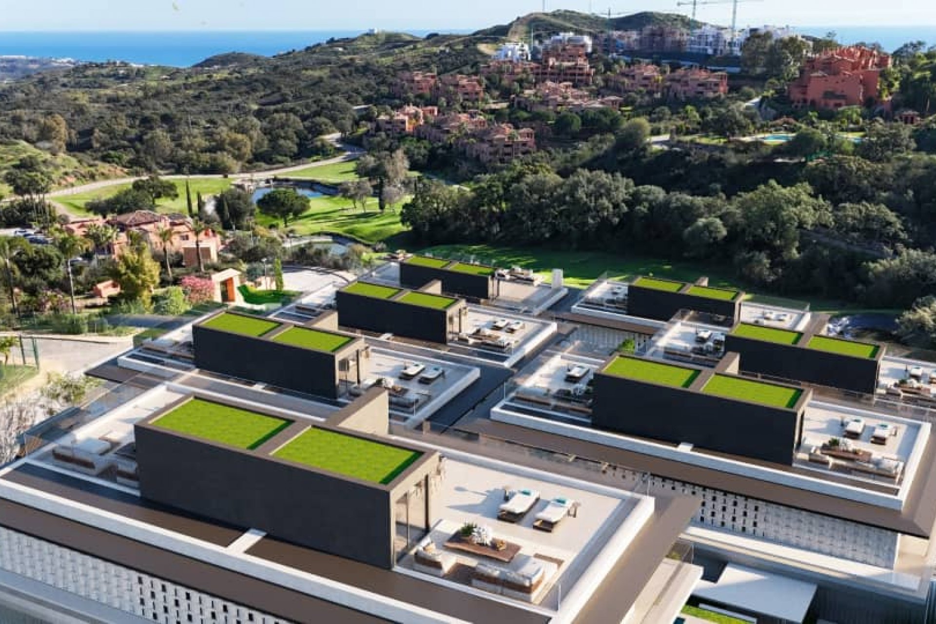 Nieuwbouw  - Geschakelde woning -
Ojén