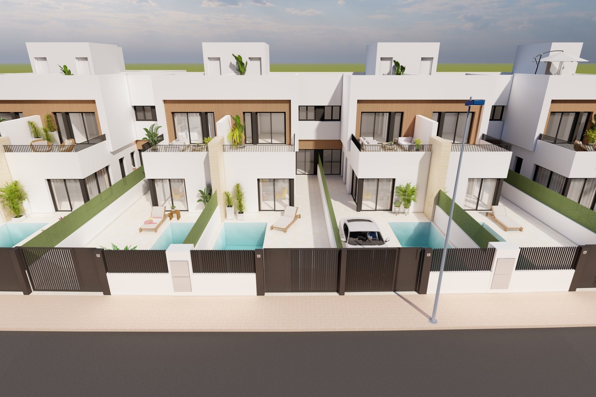 Nieuwbouw - Geschakelde woning -
San Javier