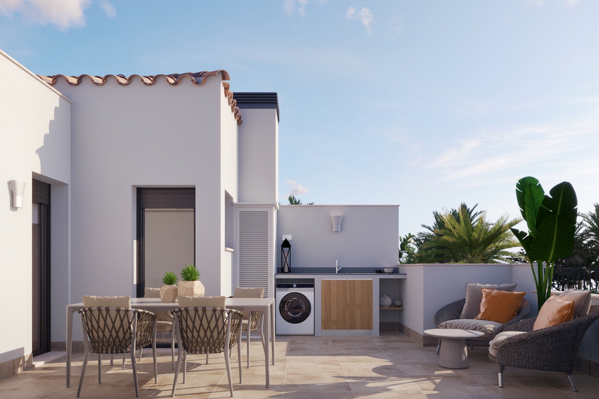 Nieuwbouw - Geschakelde woning -
Torre-Pacheco