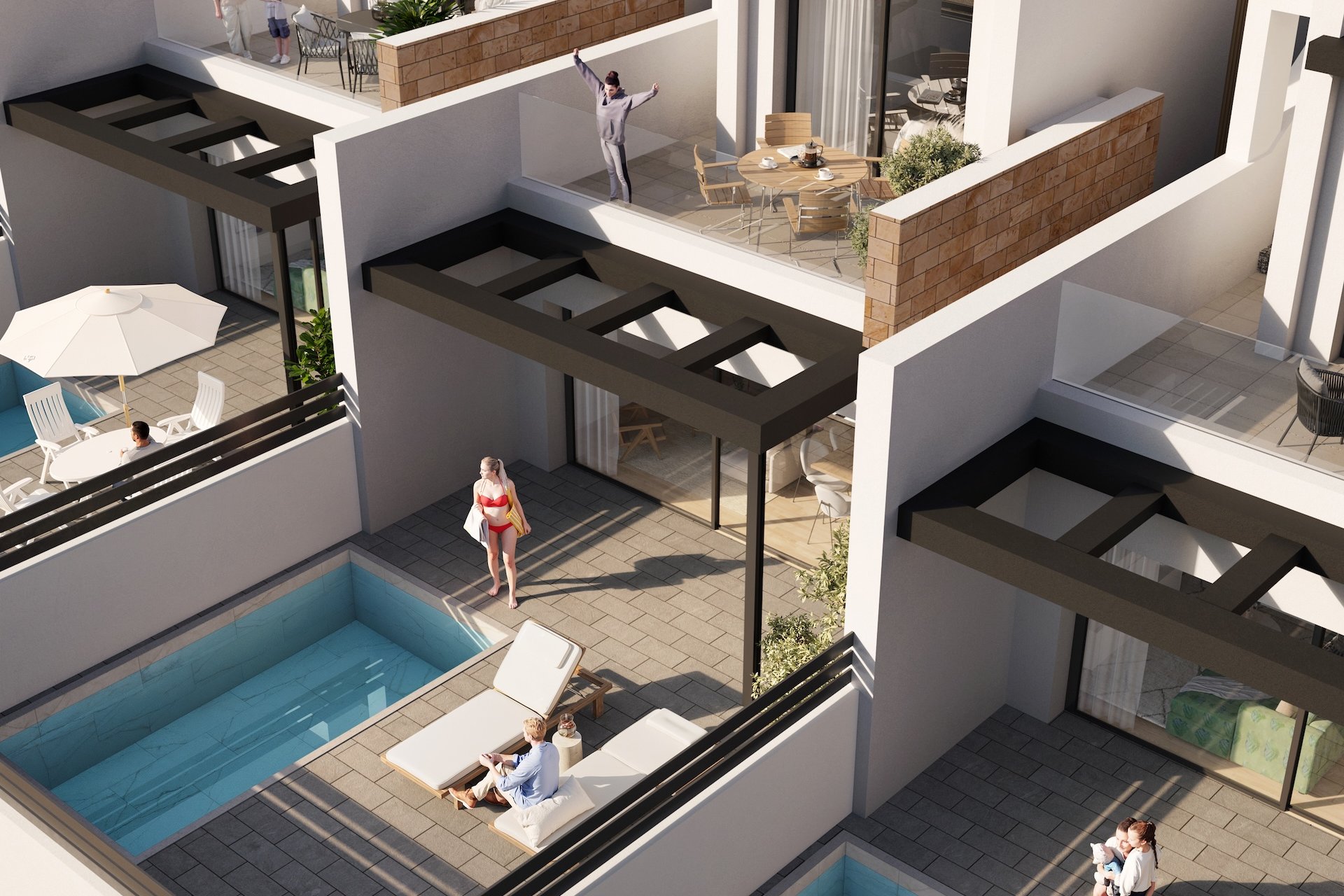 Nieuwbouw  - Geschakelde woning -
Torrevieja