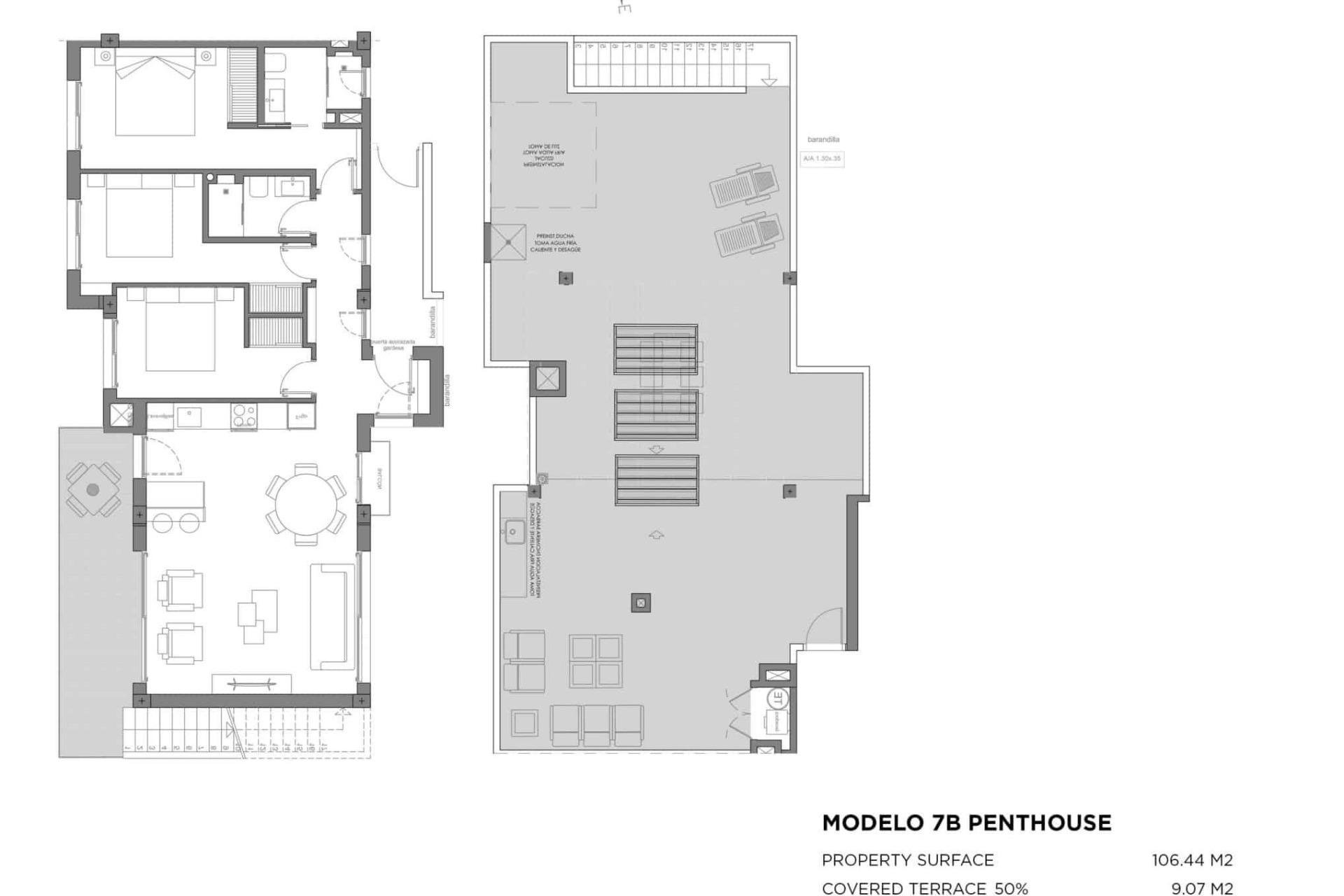 Nieuwbouw  - Penthouse -
Los Alcázares - Parque Diana