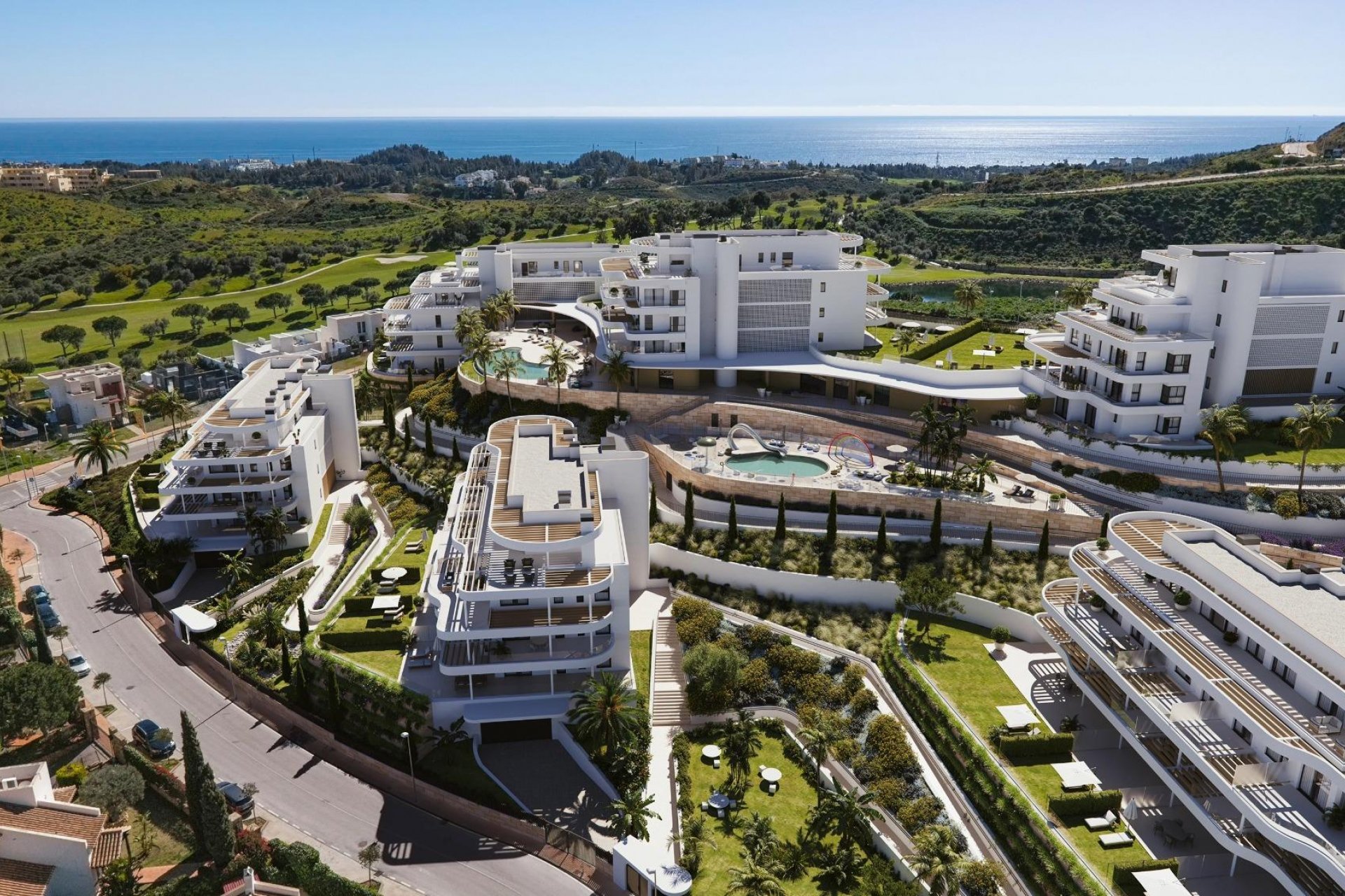 Nieuwbouw  - Penthouse -
Mijas - Cerrado del Aguila Golf and Resort