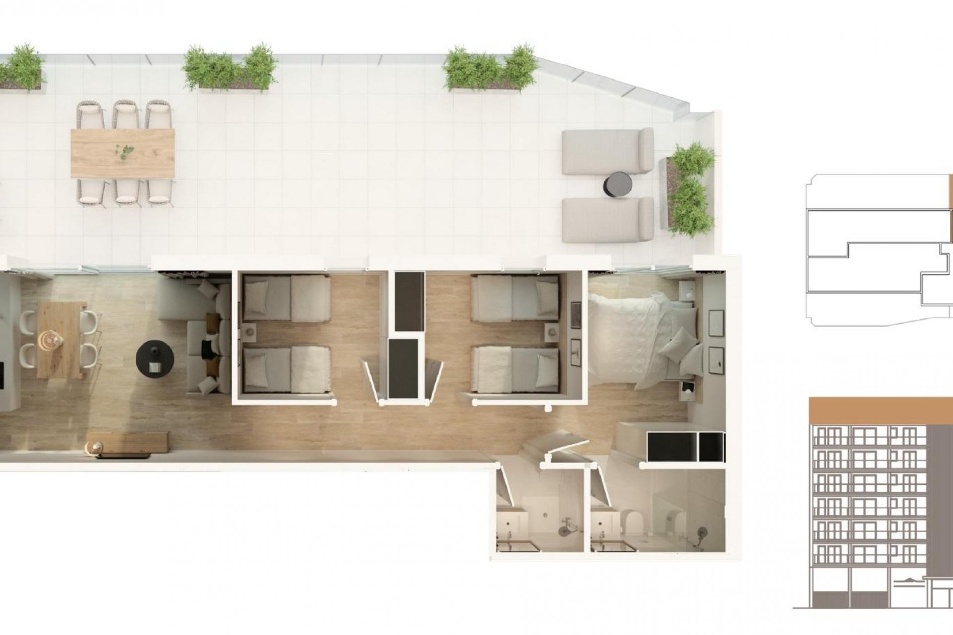 Nieuwbouw  - Penthouse -
Moncofa - Playa de Moncofa