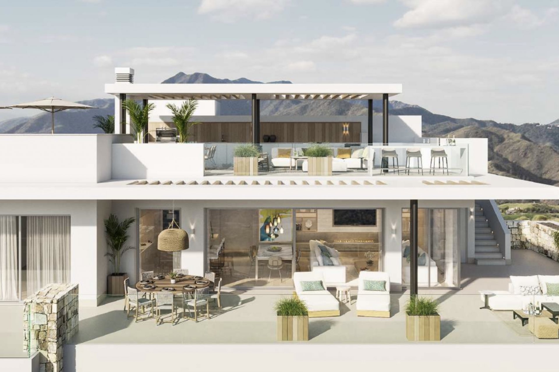 Nieuwbouw - Penthouse -
Ojén