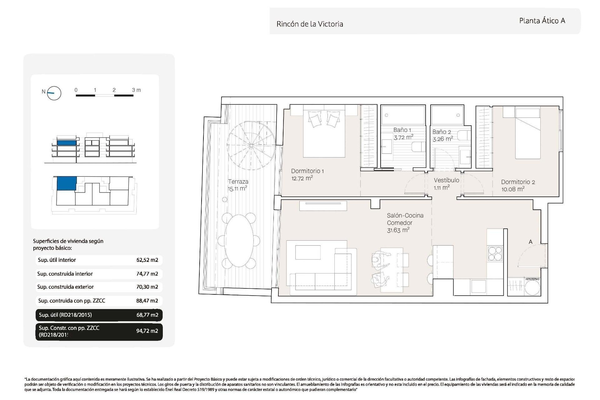 Nieuwbouw  - Penthouse -
Rincón de la Victoria - Torre de Benagalbón