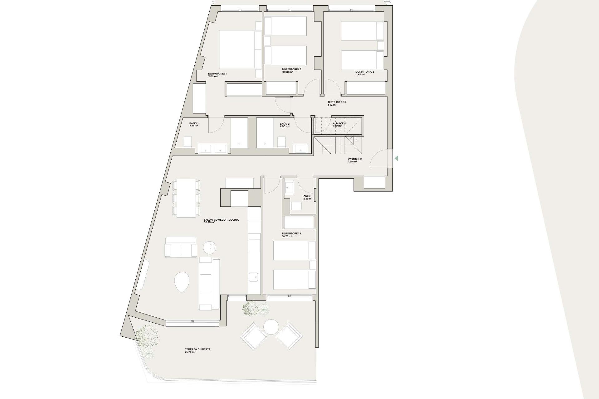 Nieuwbouw  - Penthouse -
Torremolinos - Playa de La Carihuela