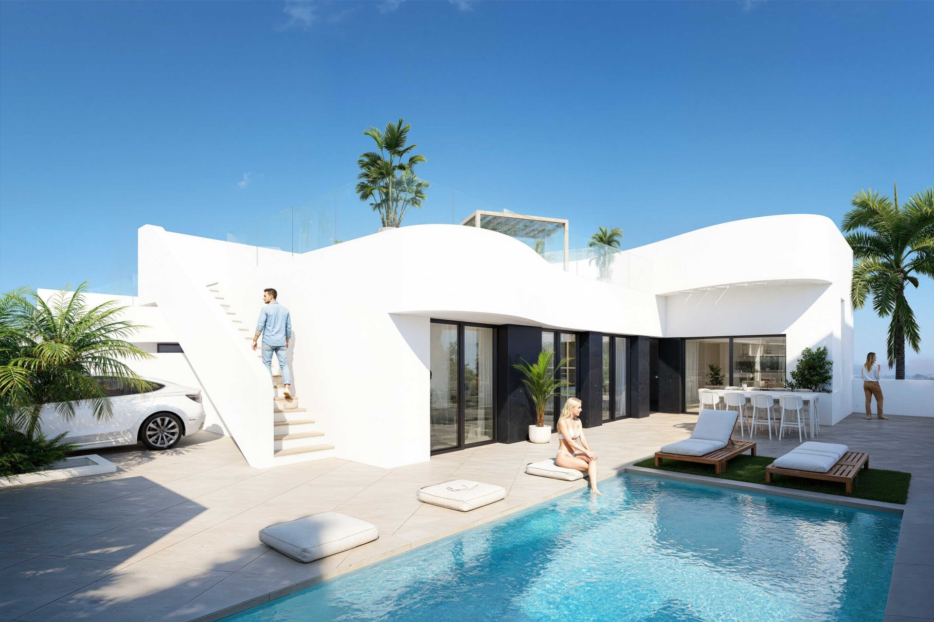 Nieuwbouw  - Villa -
Algorfa