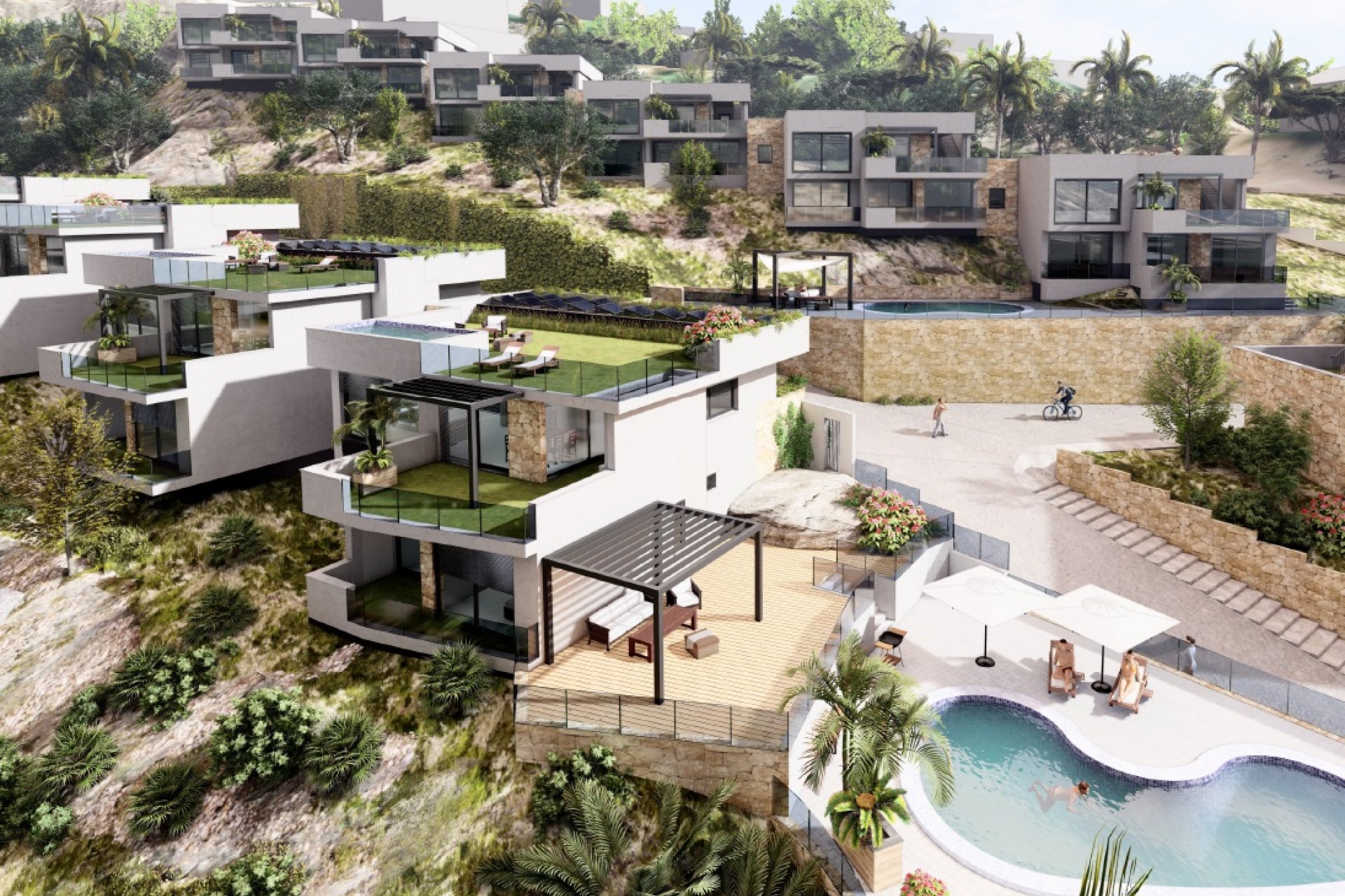 Nieuwbouw - Villa -
Altea