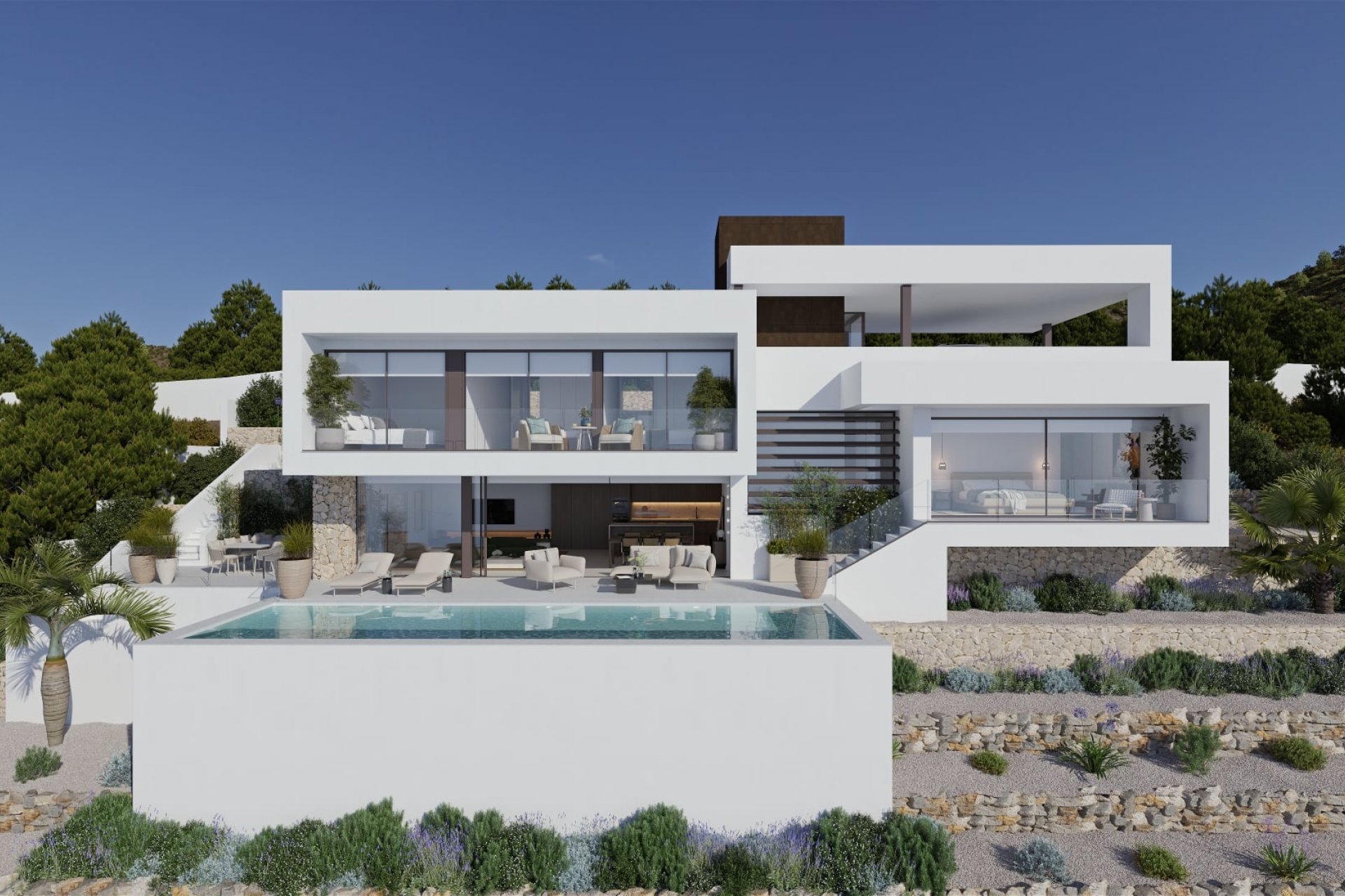 Nieuwbouw - Villa -
Altea