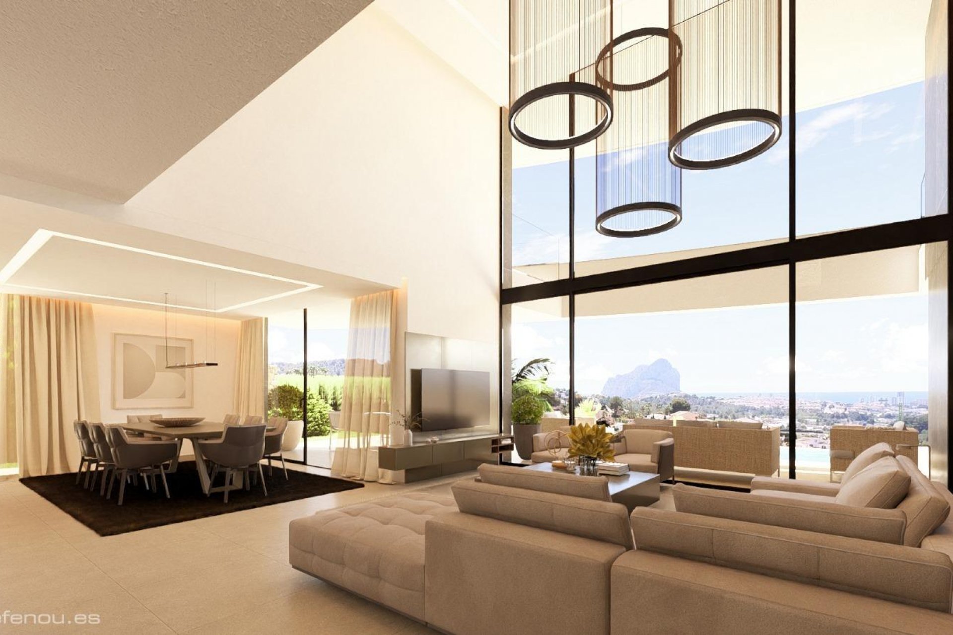 Nieuwbouw  - Villa -
Calpe - Empedrola