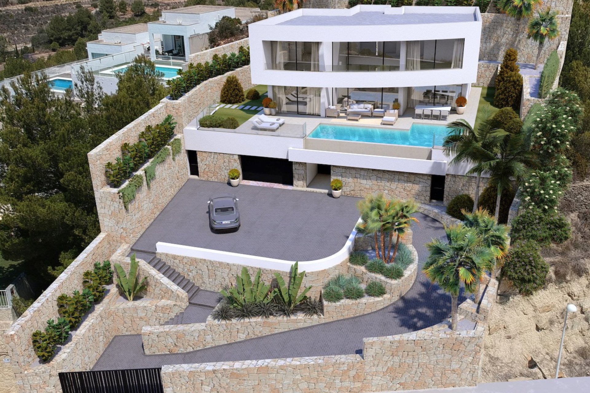 Nieuwbouw - Villa -
Calpe - Empedrola