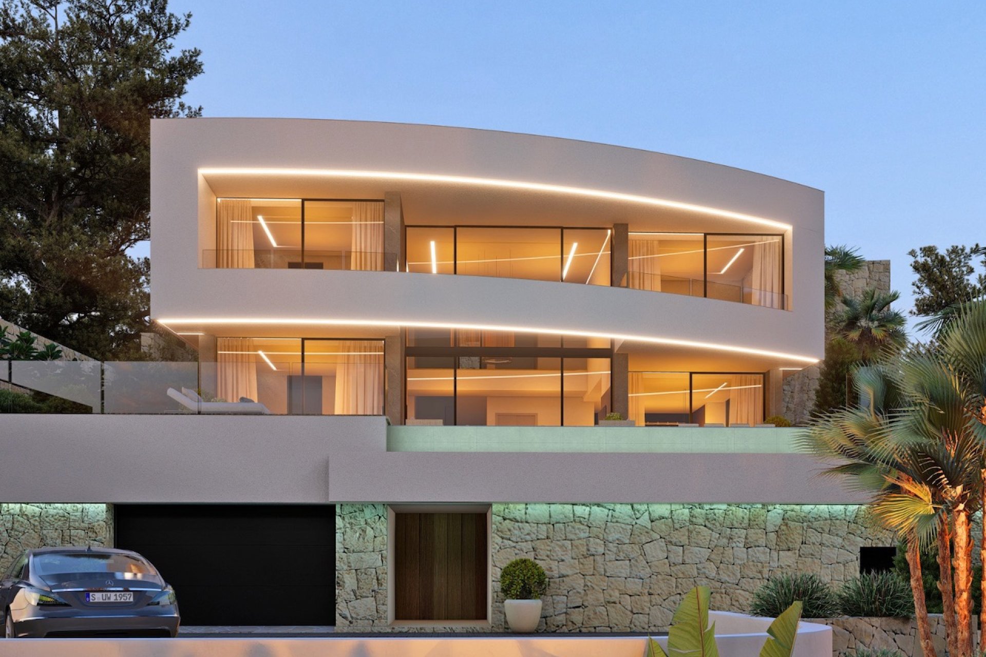 Nieuwbouw - Villa -
Calpe - Empedrola