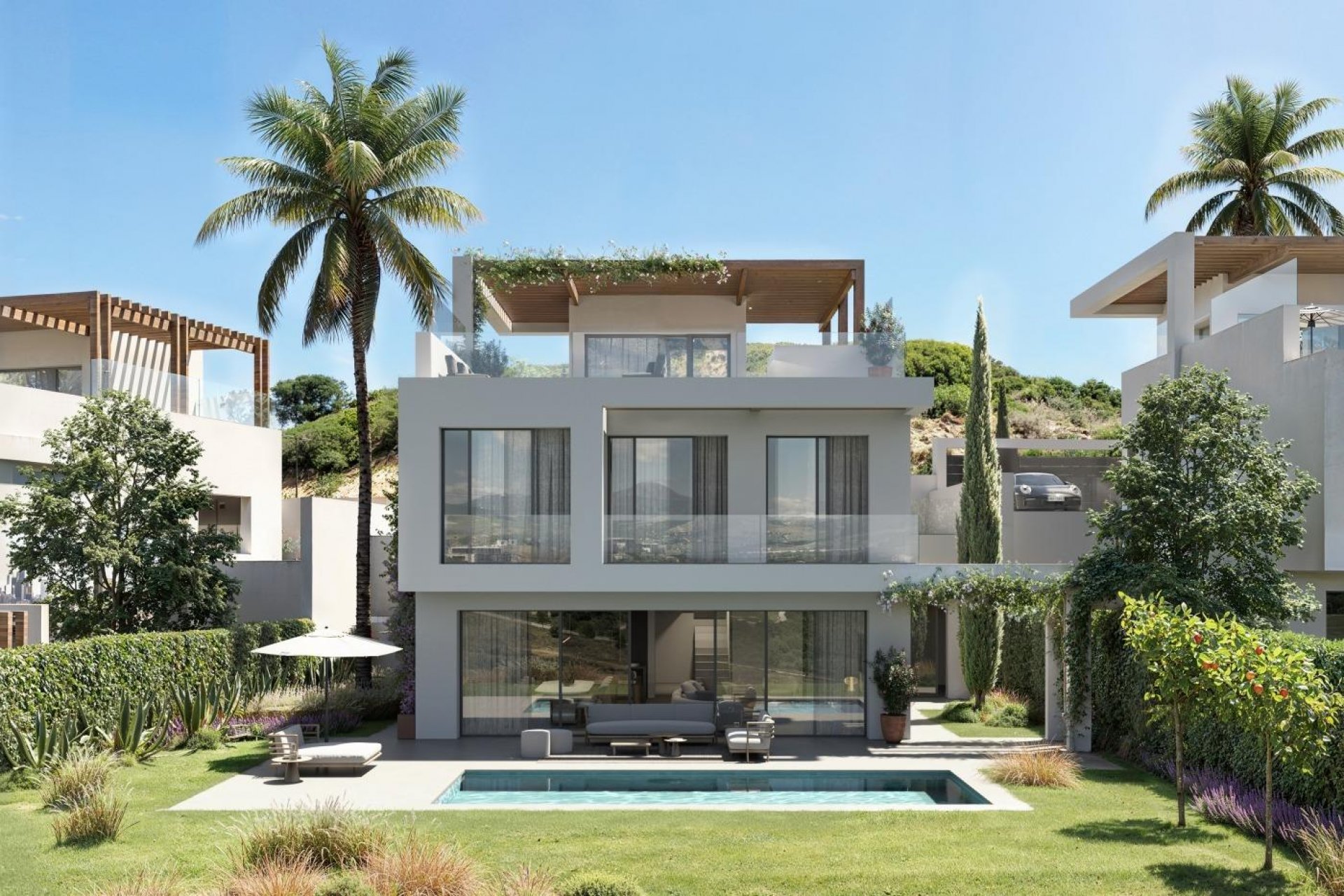 Nieuwbouw - Villa -
Casares - Finca Cortesín