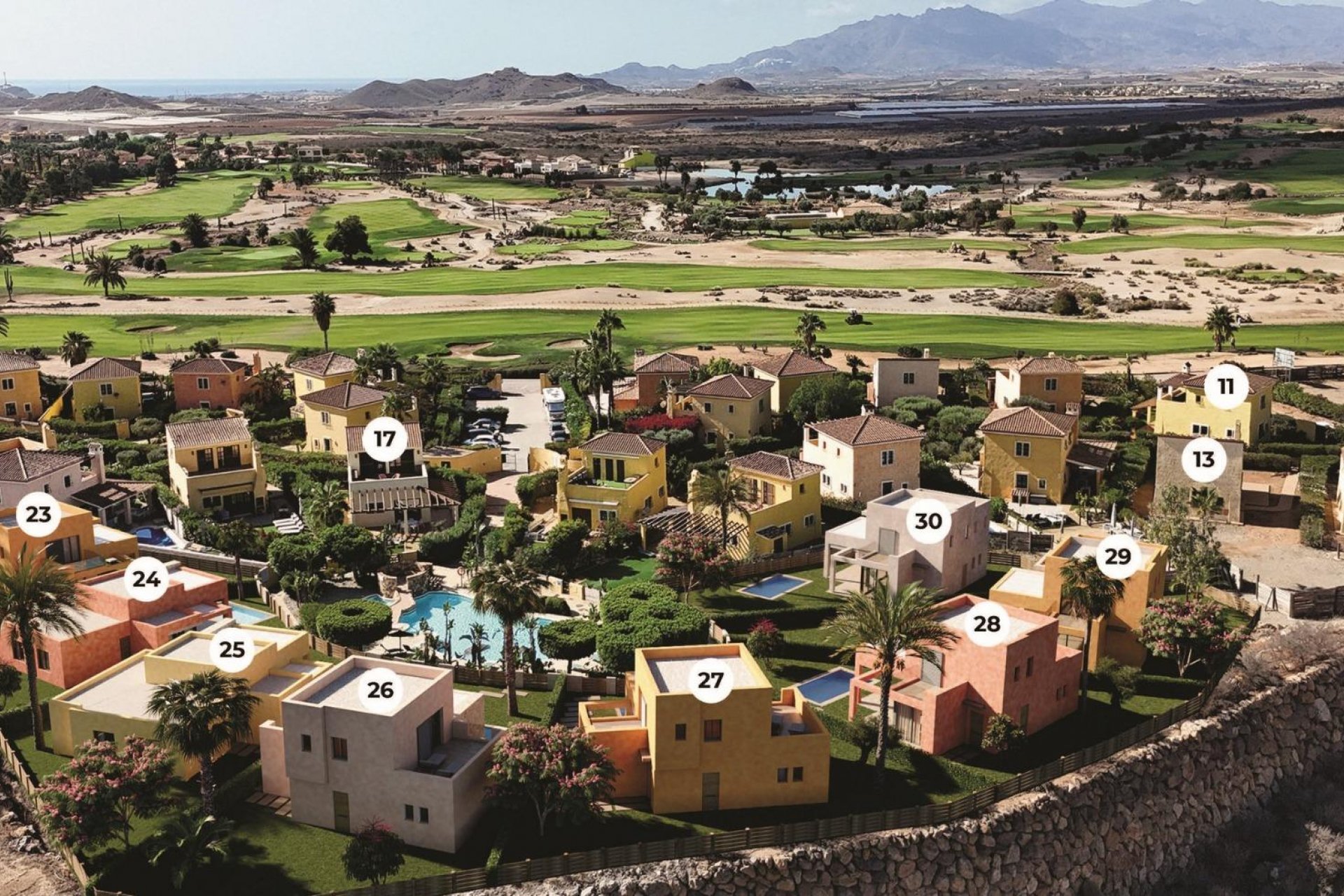 Nieuwbouw  - Villa -
Cuevas del Almanzora - Desert Springs Golf Club