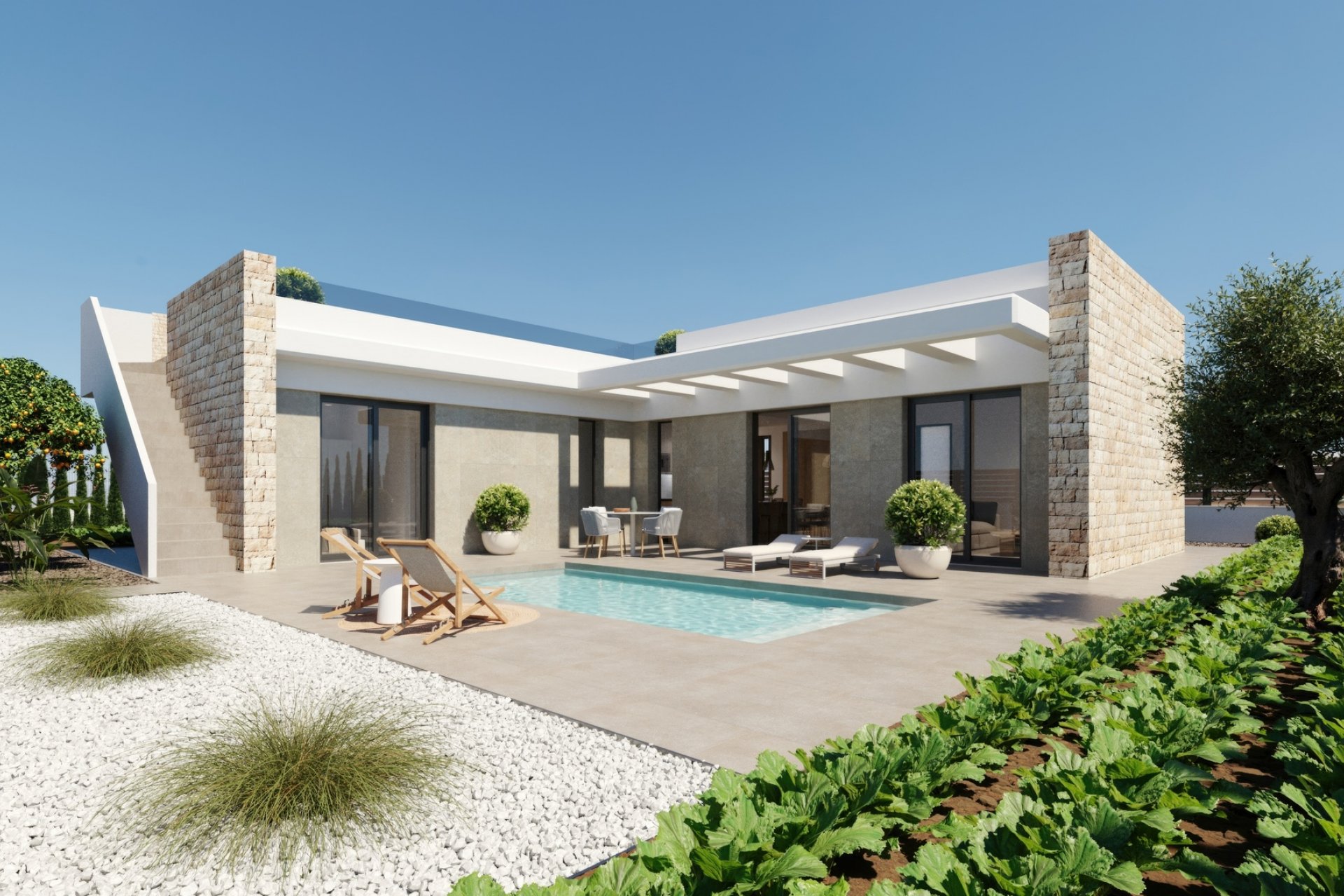 Nieuwbouw  - Villa -
Hacienda del Alamo Golf