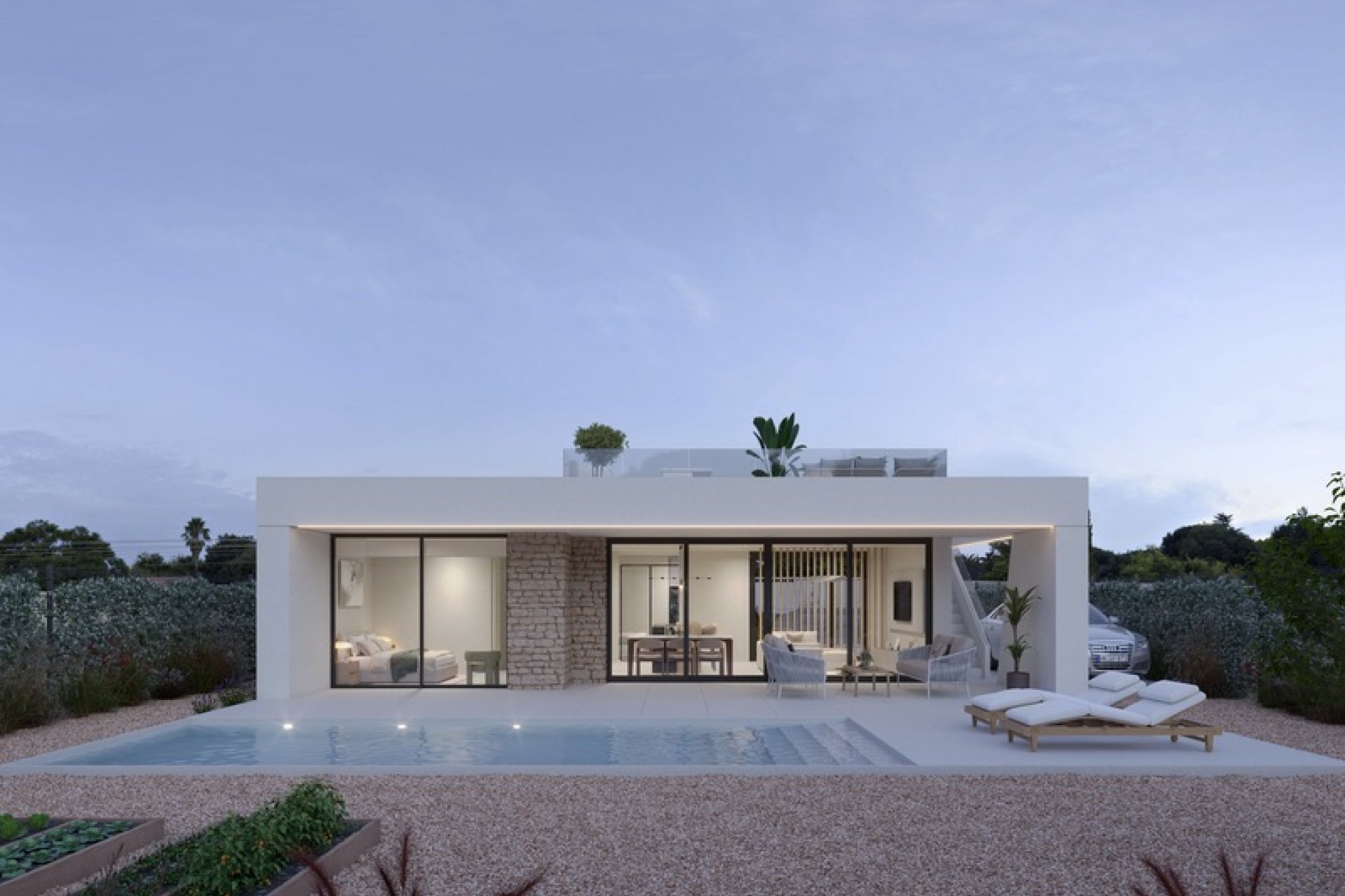 Nieuwbouw  - Villa -
Hacienda del Alamo Golf
