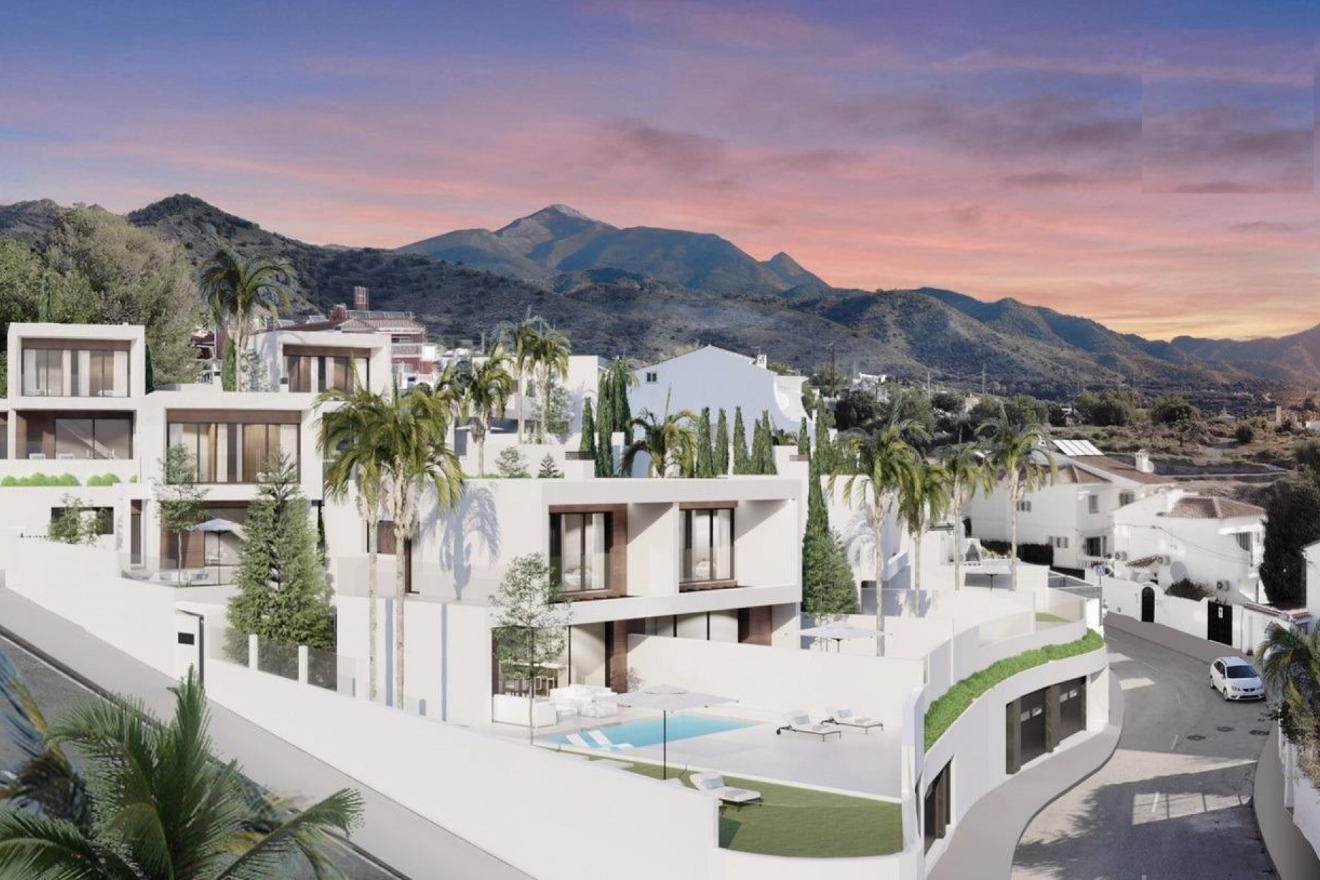 Nieuwbouw  - Villa -
Nerja - Los Arcos