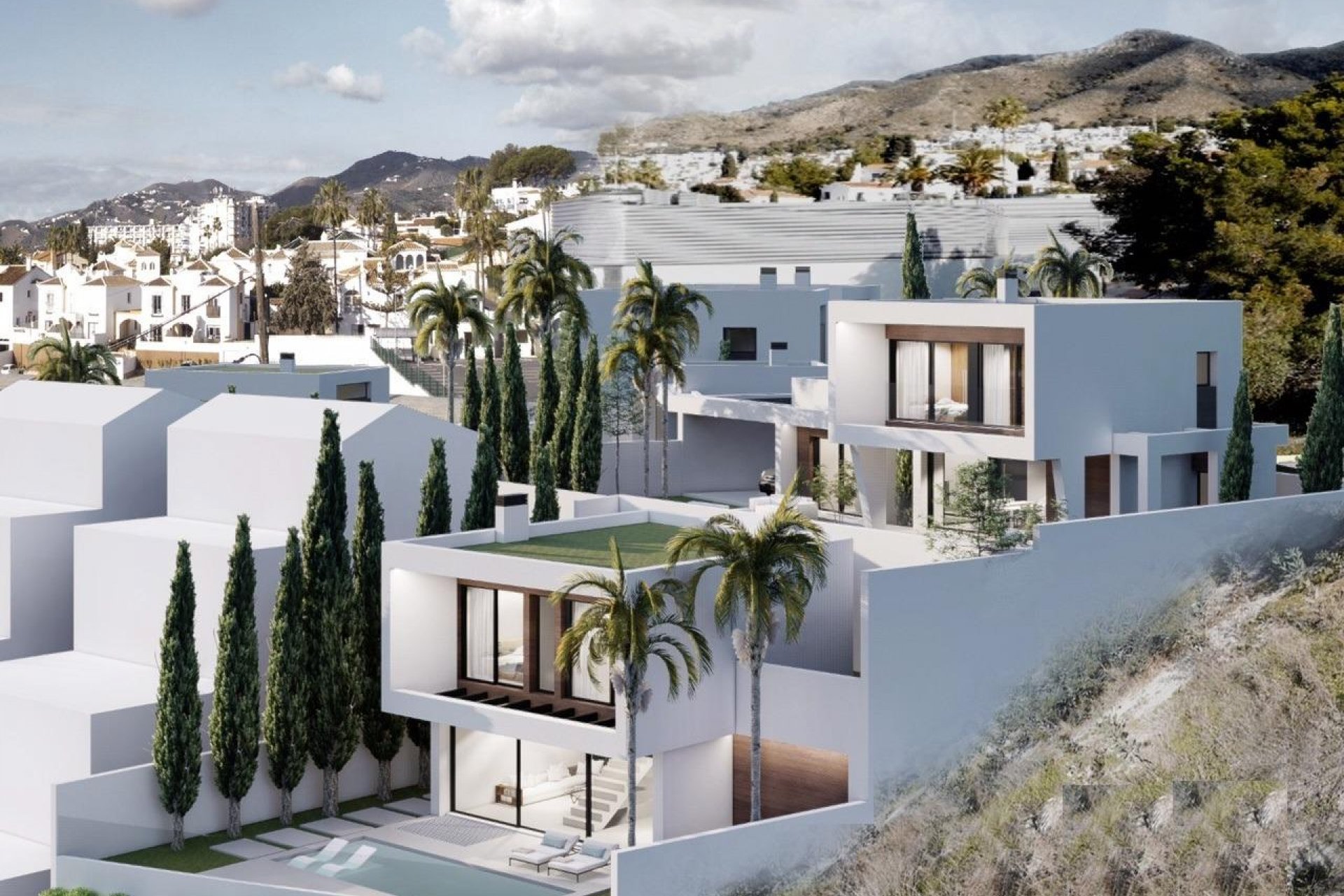 Nieuwbouw  - Villa -
Nerja - Los Arcos