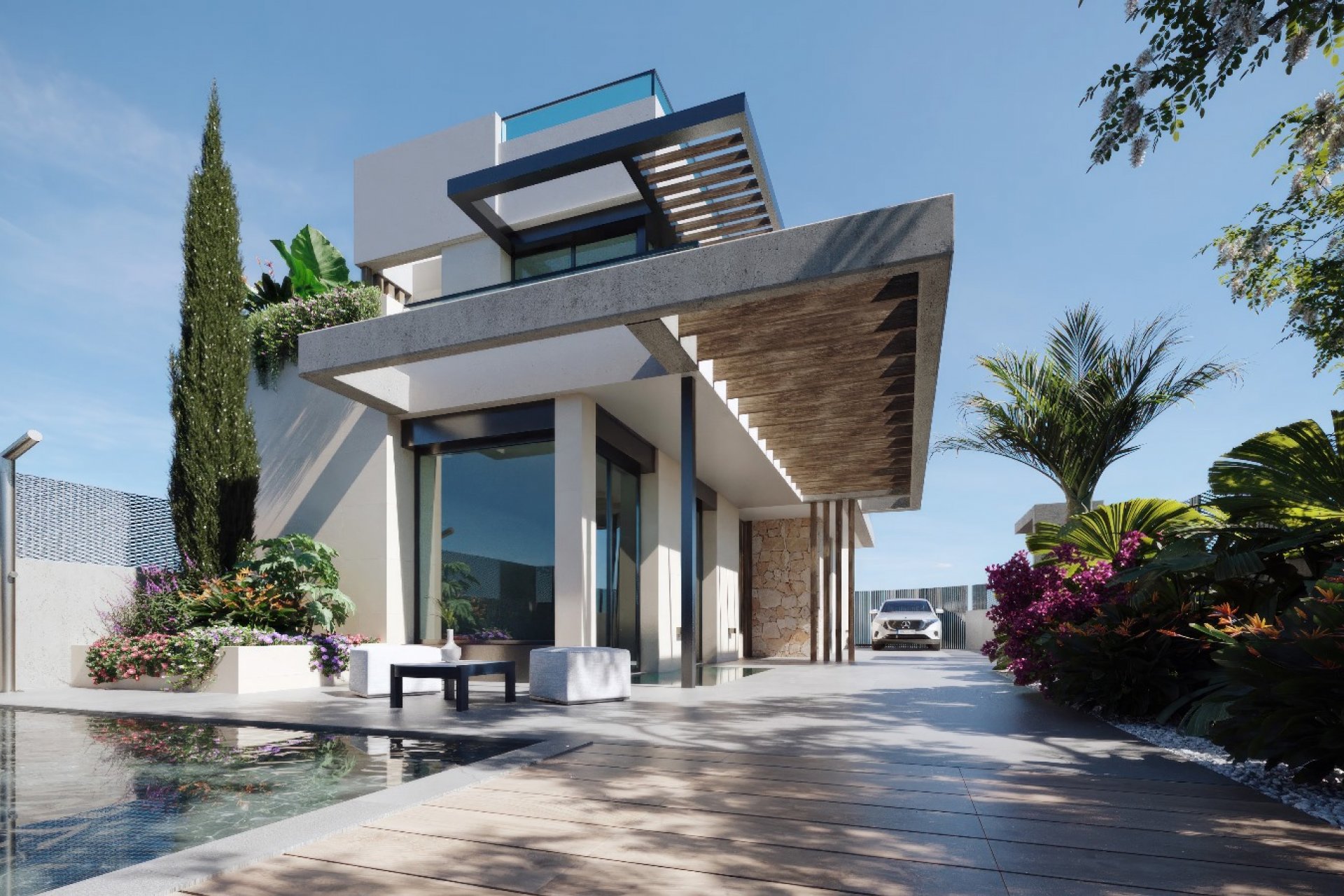 Nieuwbouw - Villa -
Santa Rosalía