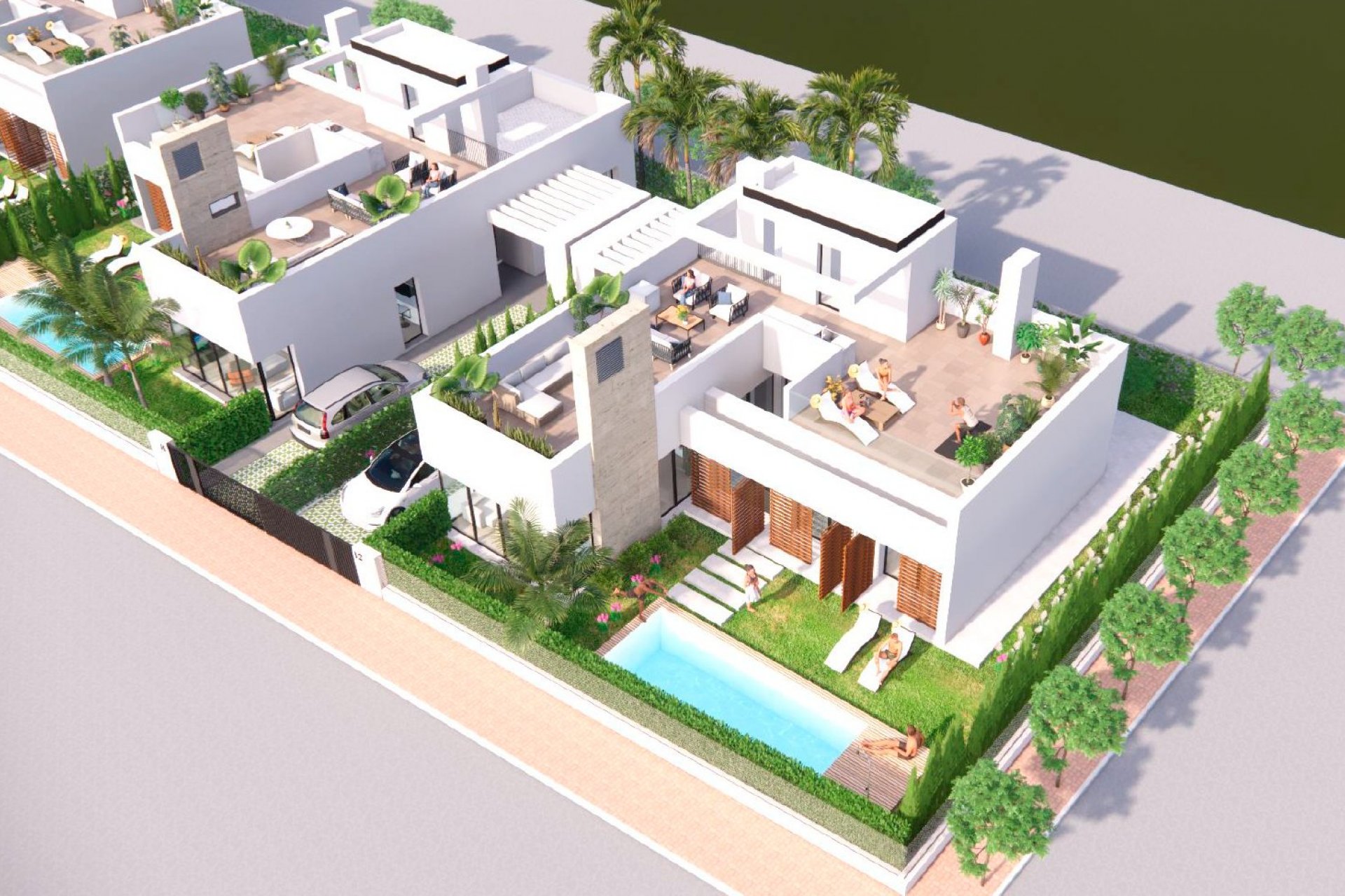 Nieuwbouw - Villa -
Santa Rosalía