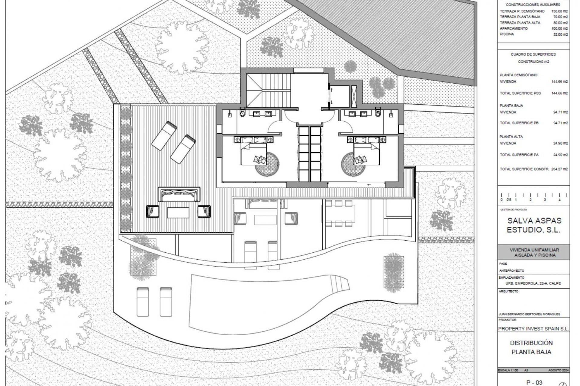 Resale - Villa -
Calpe - Empedrola