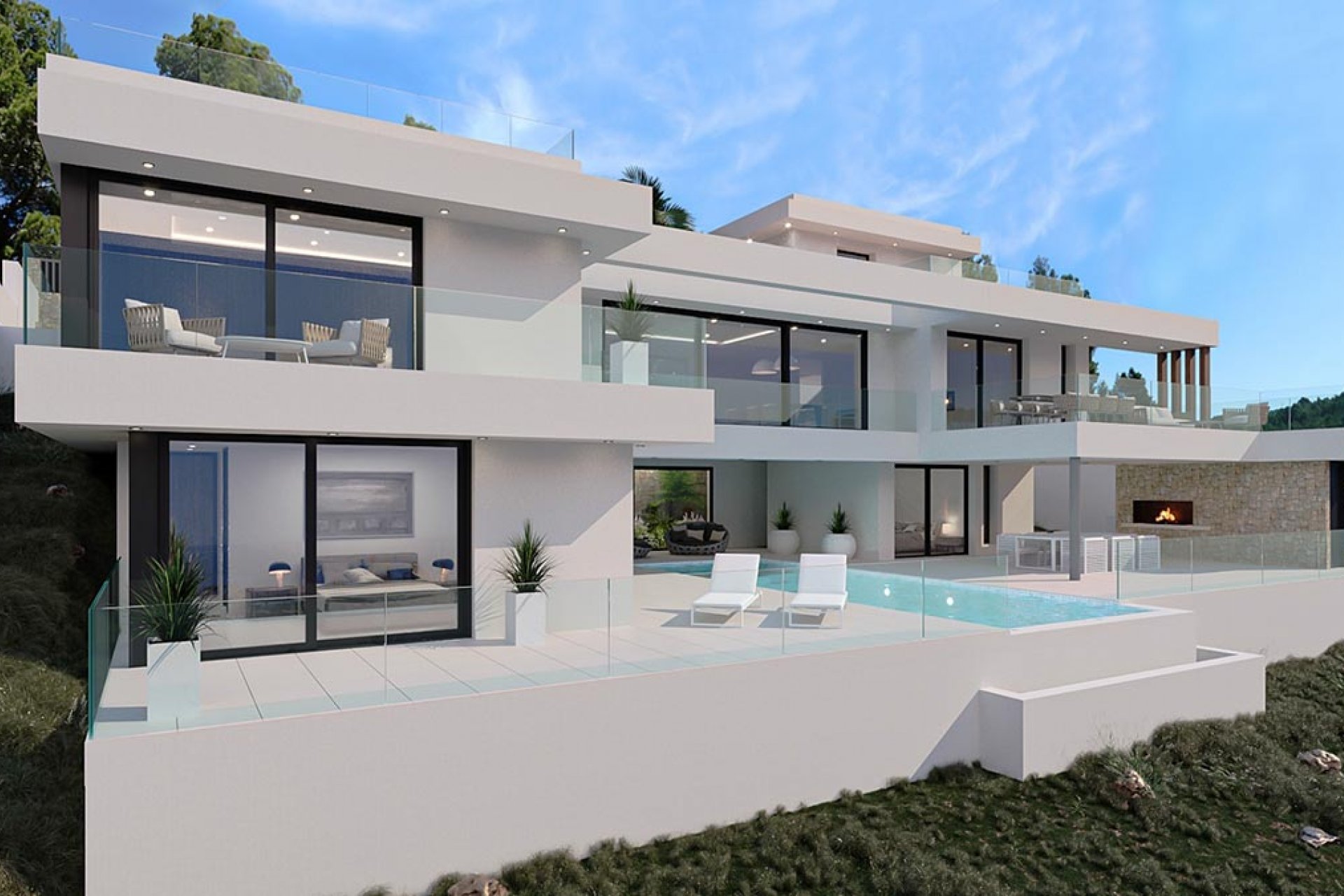 Resale - Villa -
Calpe - Empedrola