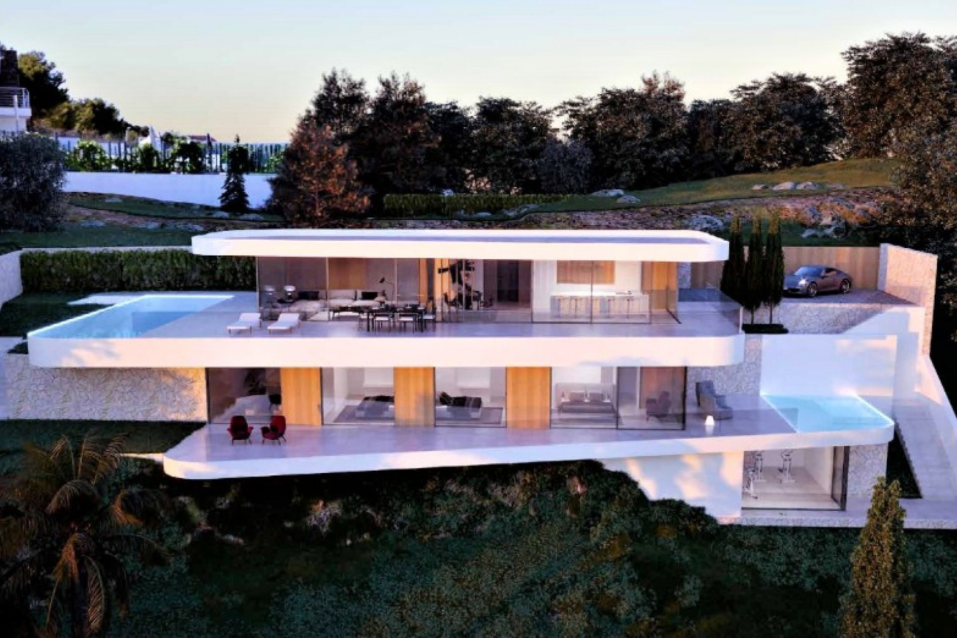 Resale - Villa -
Moraira - Benimeit