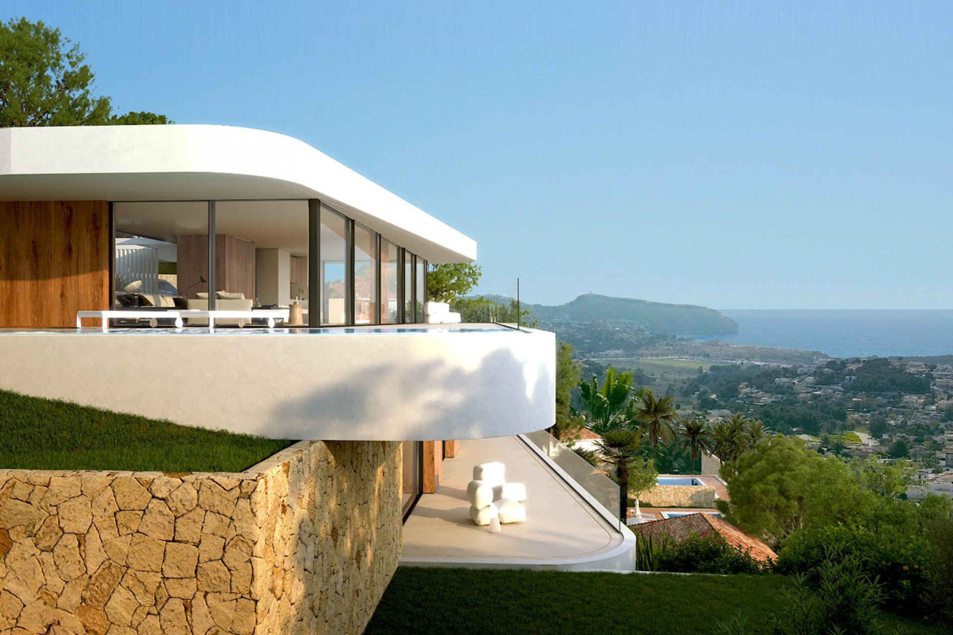 Resale - Villa -
Moraira - Benimeit