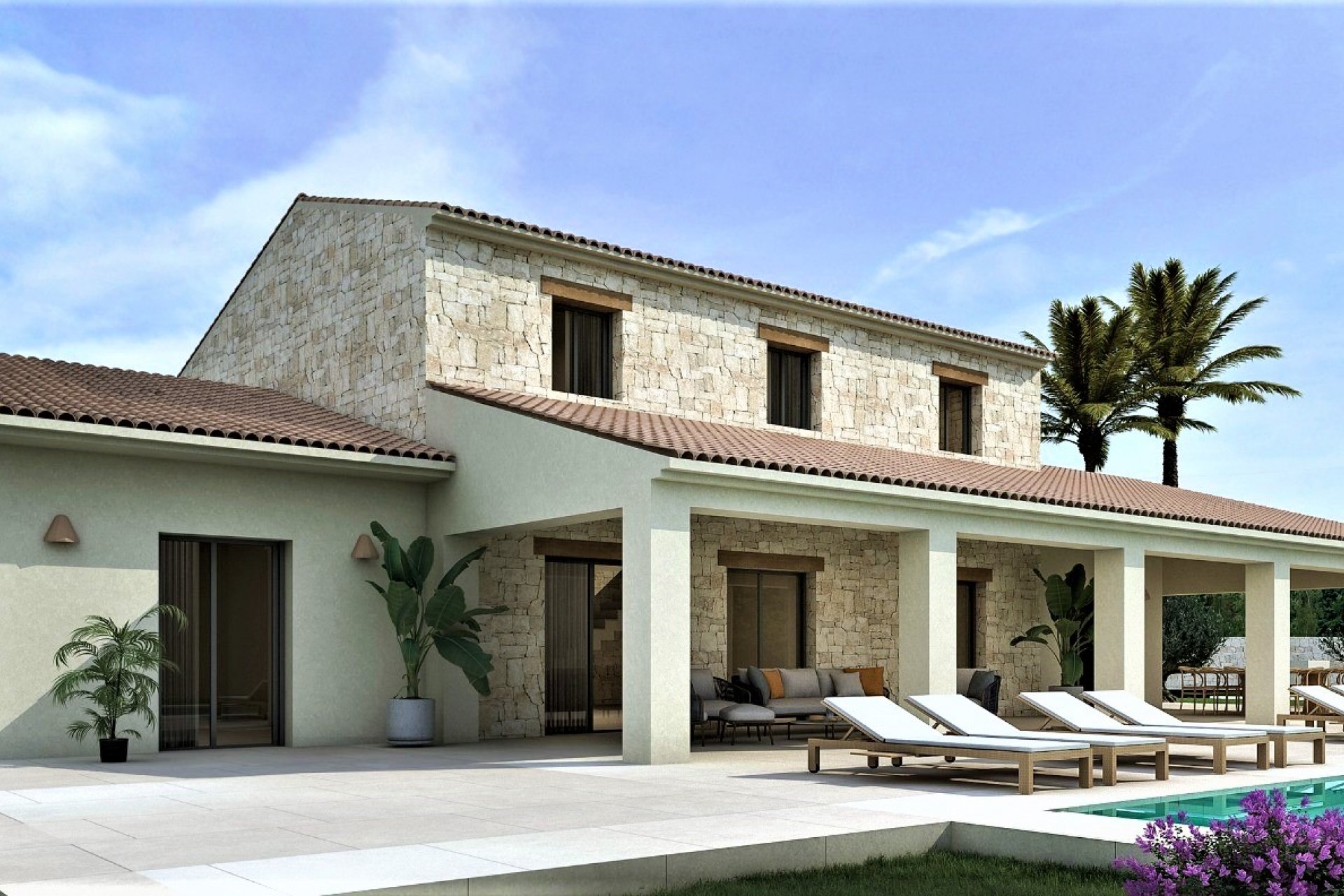 Resale - Villa -
Moraira - Benimeit