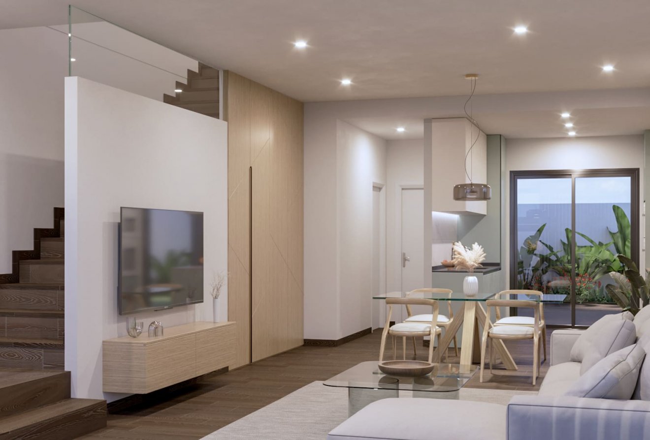 Nieuwbouw  - Geschakelde woning -
San Pedro del Pinatar