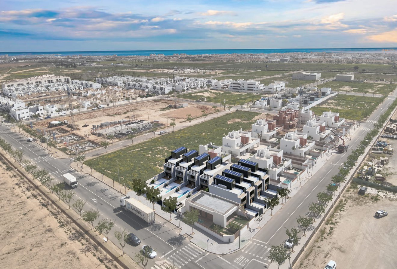 Nieuwbouw  - Geschakelde woning -
Pilar de la Horadada