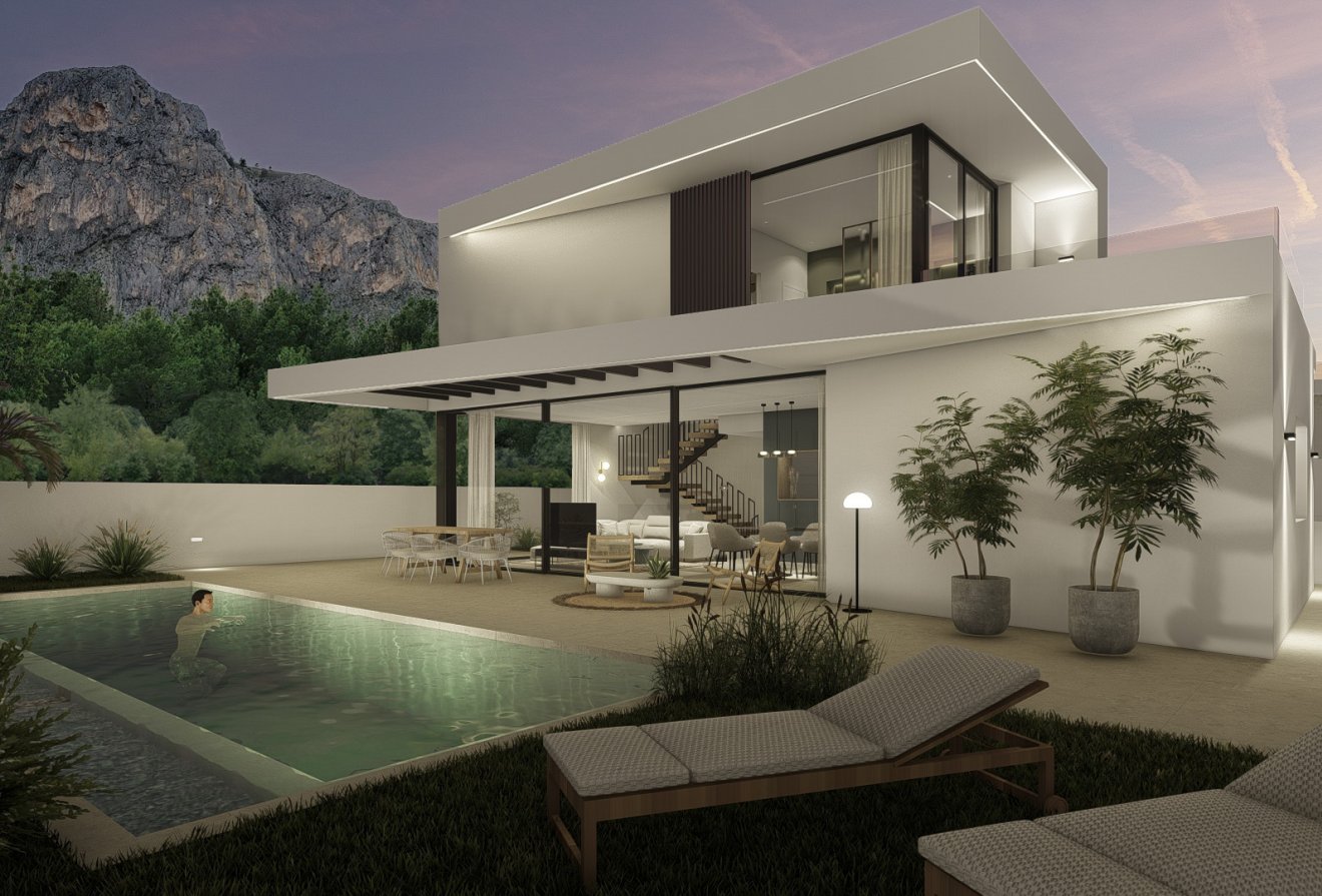 Nieuwbouw  - Villa -
Polop