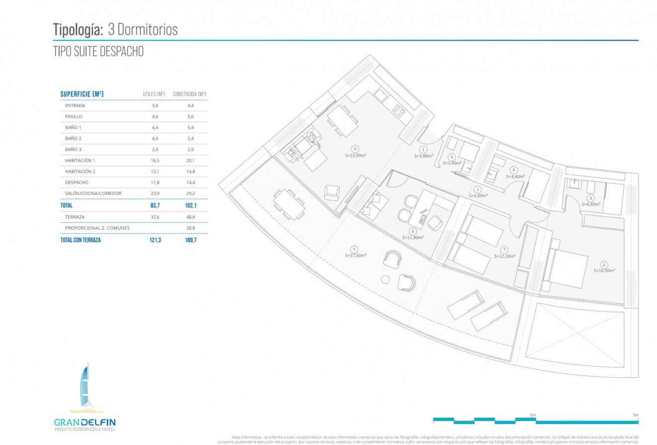 Nieuwbouw - Appartement -
Benidorm