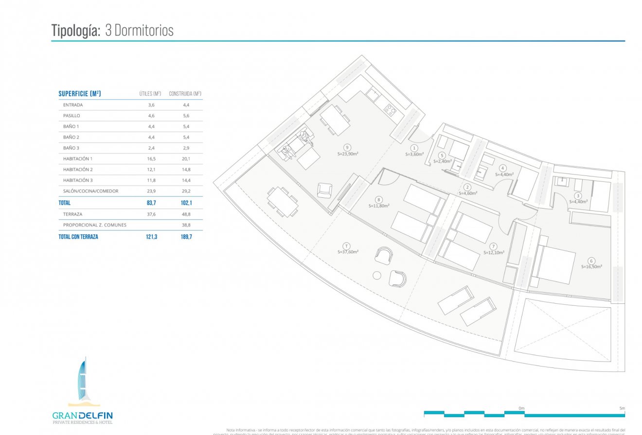 Nieuwbouw - Appartement -
Benidorm